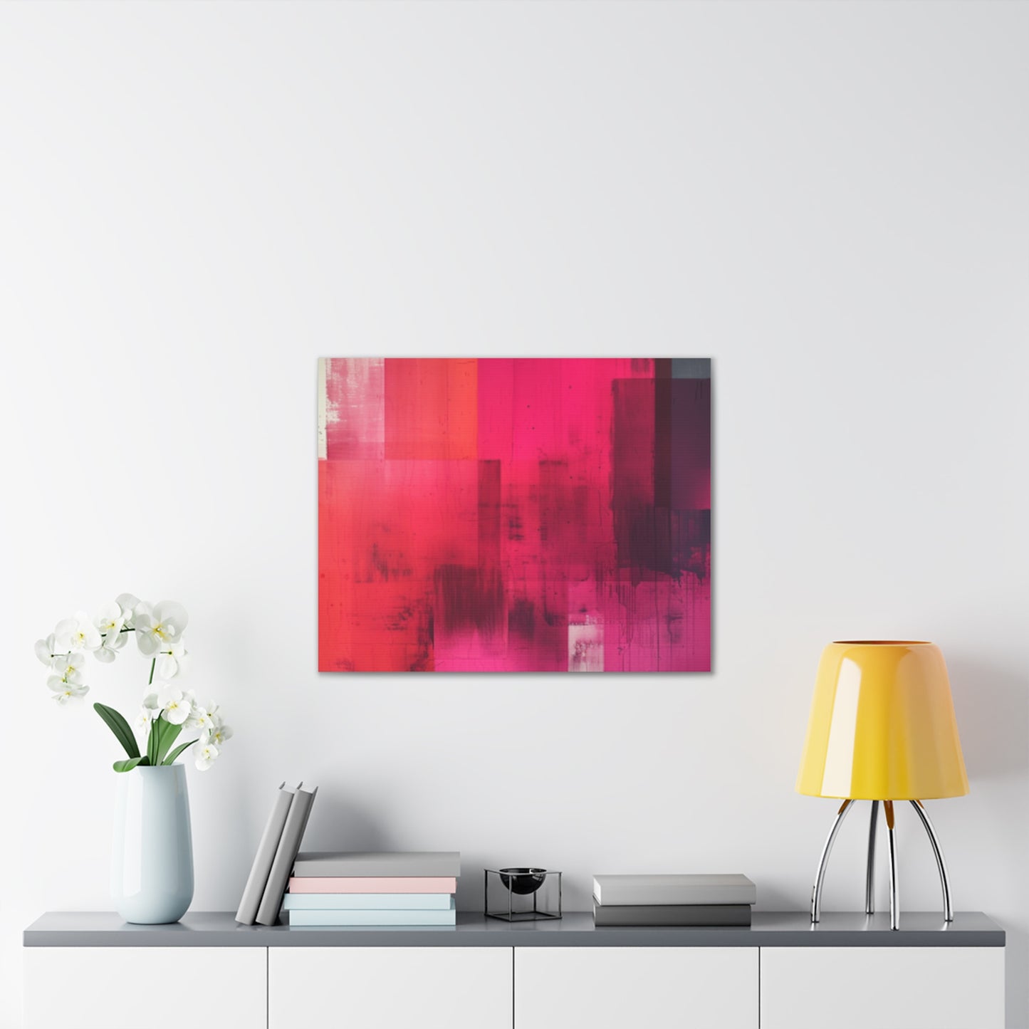 In The Pink: A Symphony of Sophistication Canvas Print