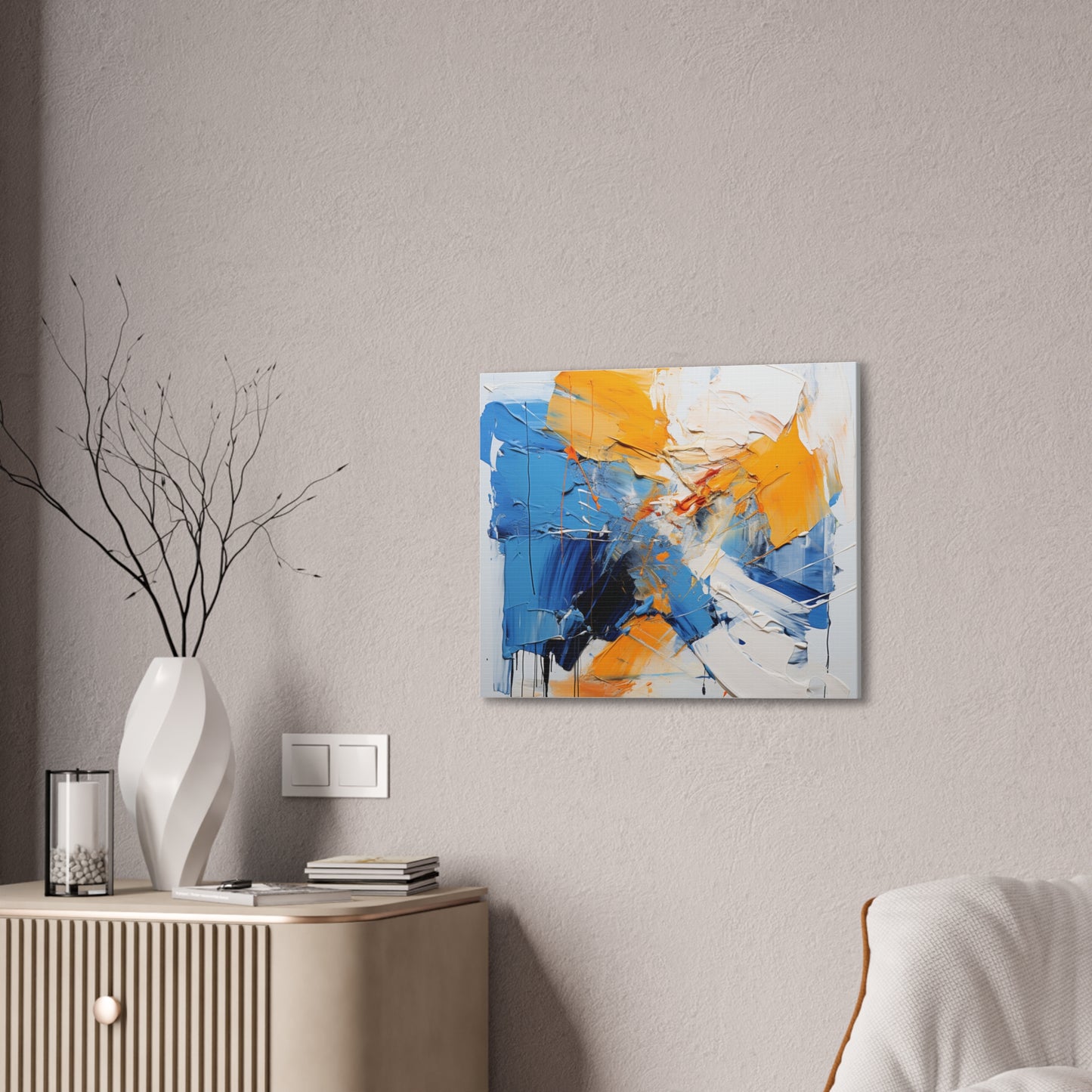 Copy of  Timeless Elegance: Refined Vibrant Hues Canvas Print for Sophisticated Living Spaces