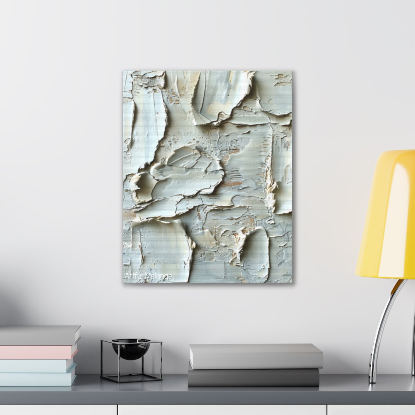 Primary Elegance: A Symphony of Sophistication Canvas Print