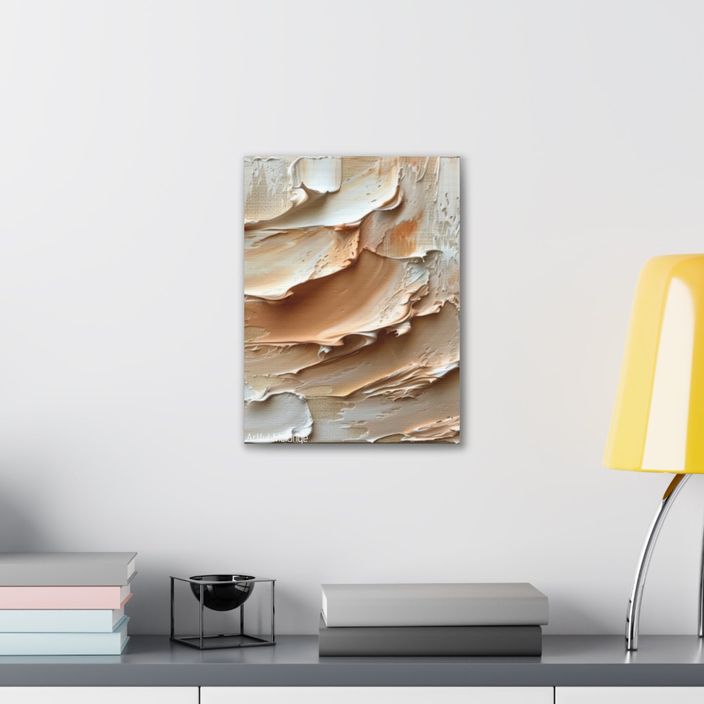 Primary Elegance: A Symphony of Sophistication Canvas Print