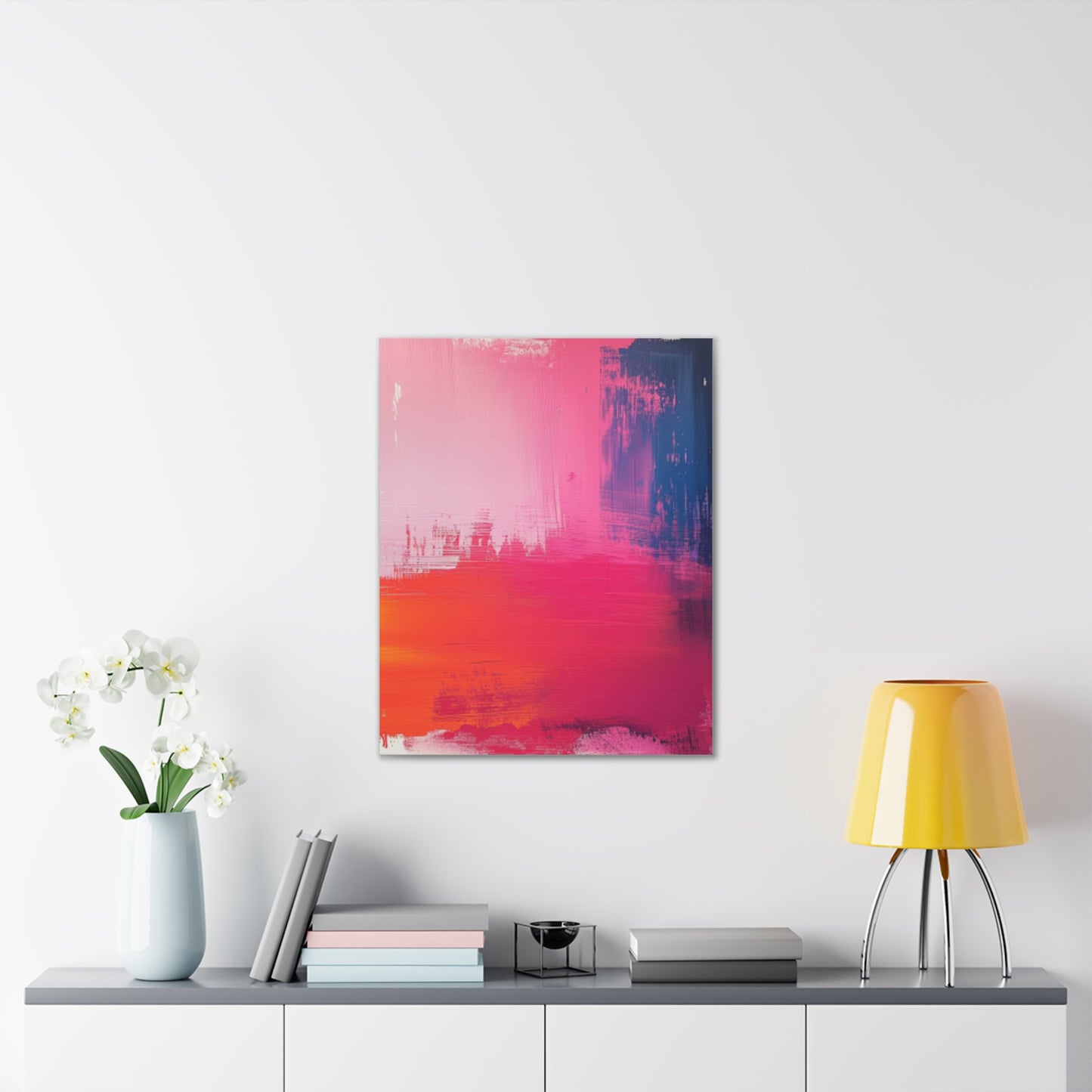 In The Pink: A Symphony of Sophistication Canvas Print