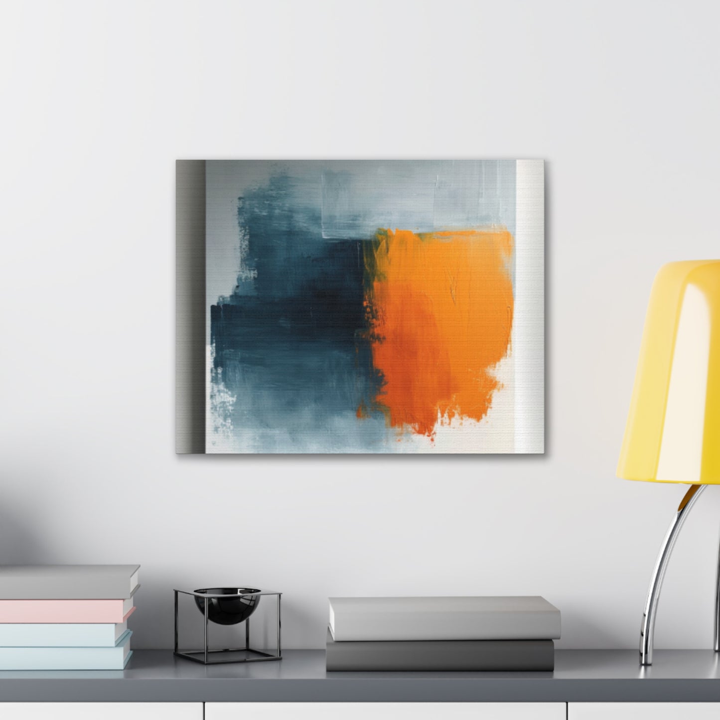 Primary Elegance: A Symphony of Sophistication Canvas Print