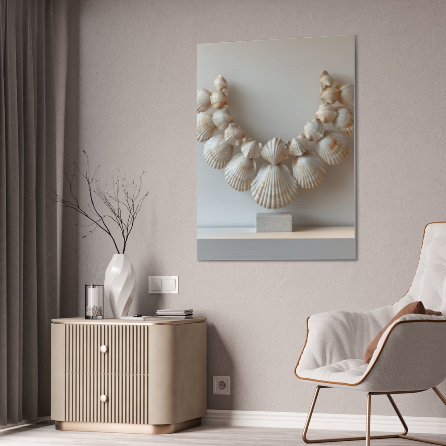 Seashell Serenity Canvas Print