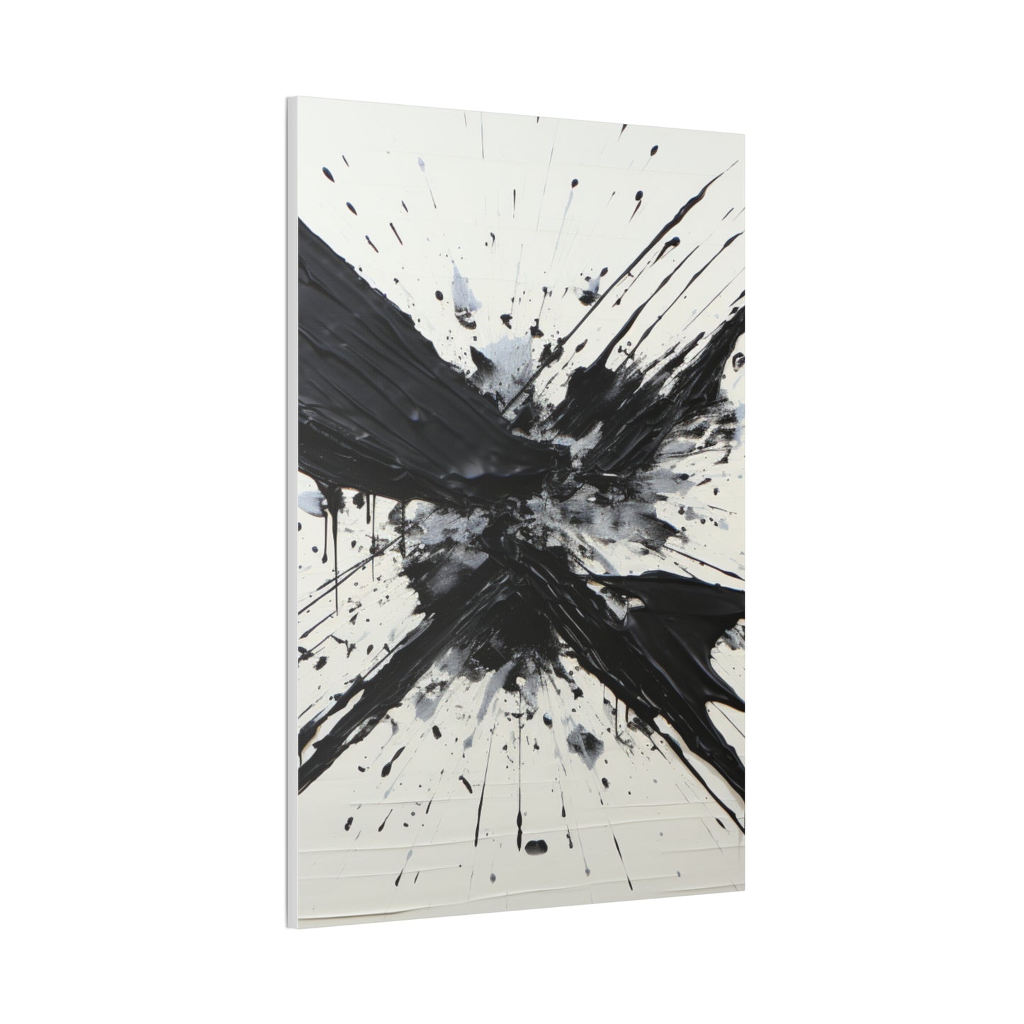 Acrylic Abstract Canvas Print - Richly Textured Artistry