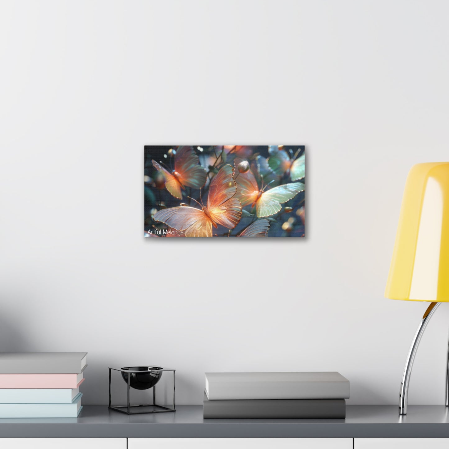 Fluttering Dreams: Butterfly Canvas Print Collection