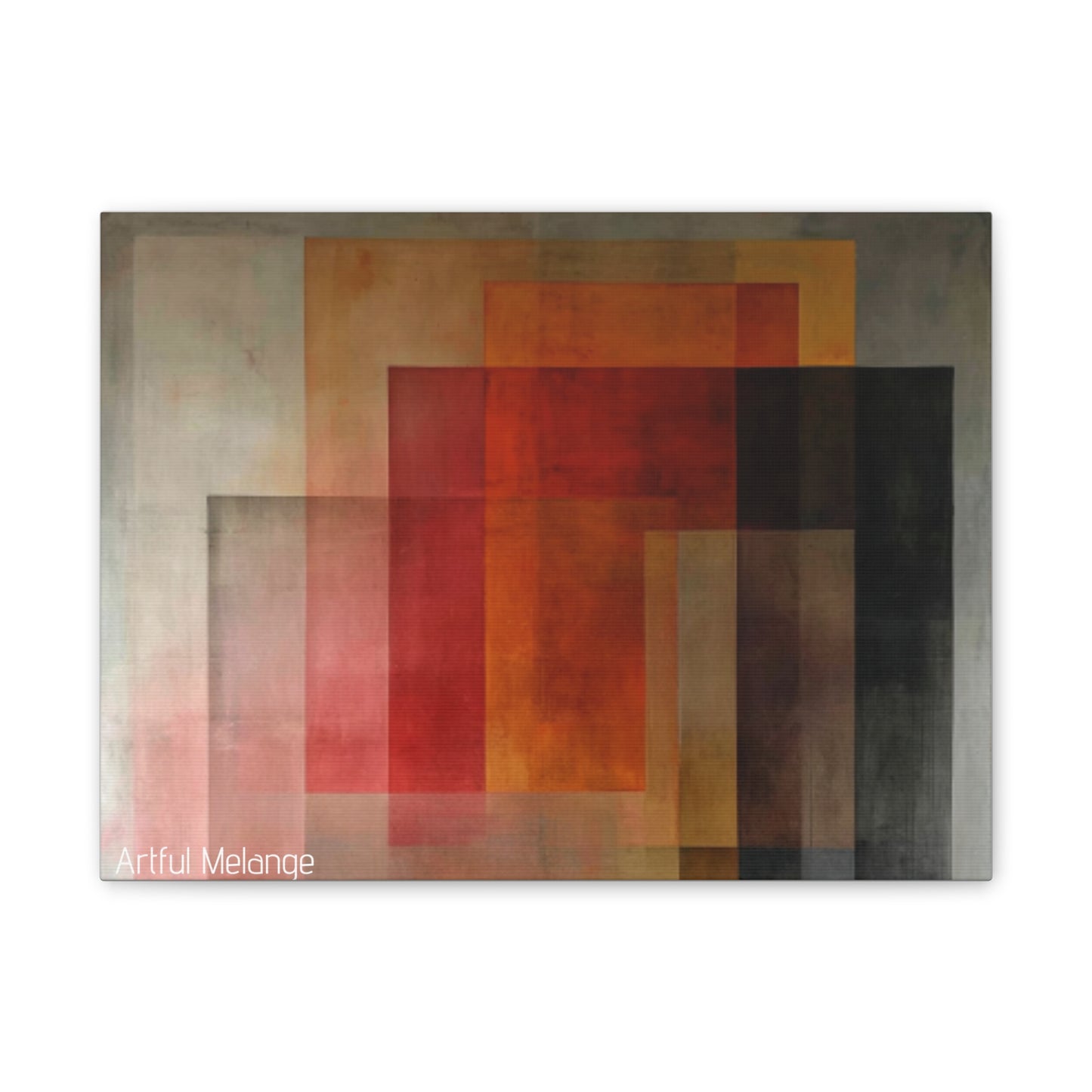 Primary Elegance: A Symphony of Sophistication Canvas Print