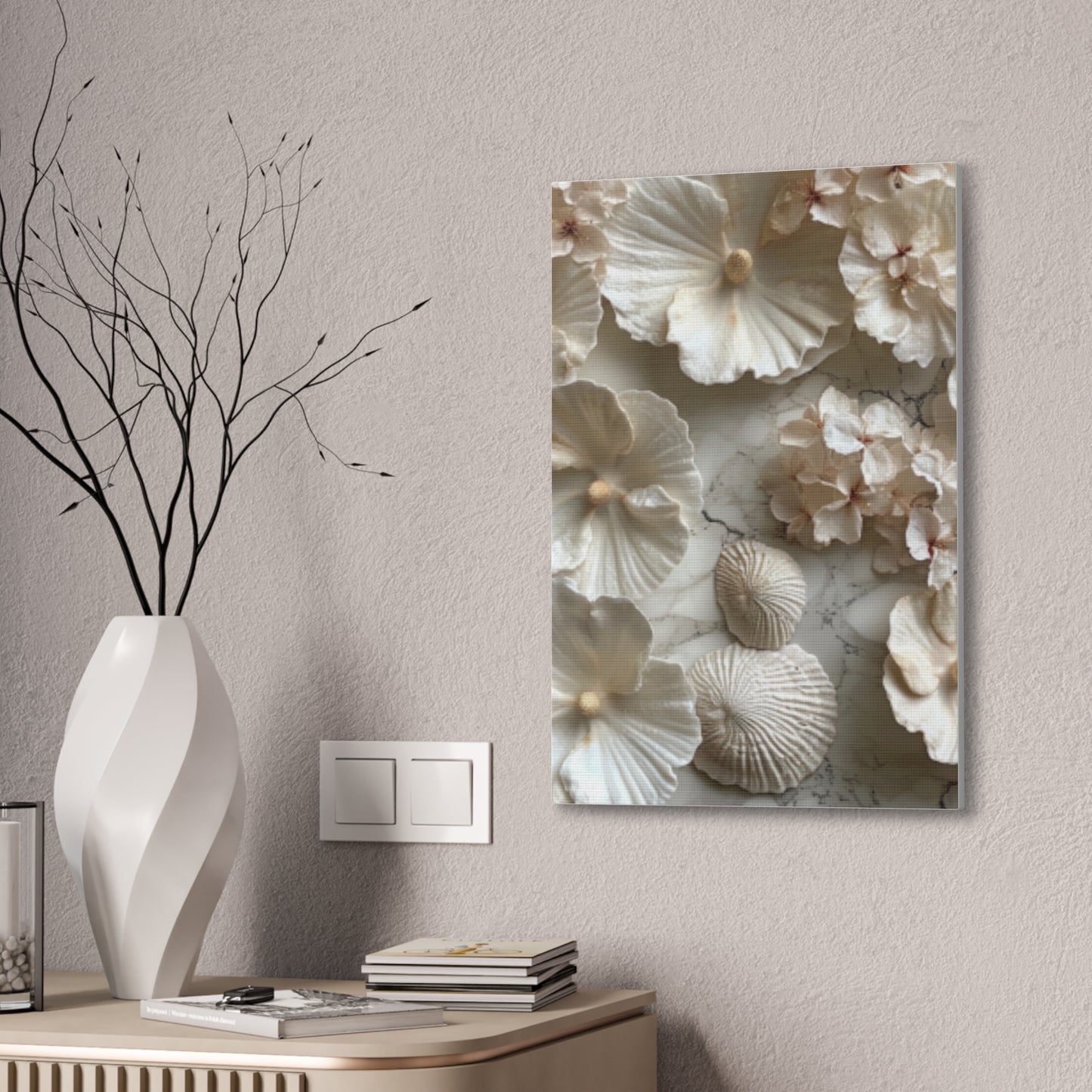 Seashell Serenity Canvas Print