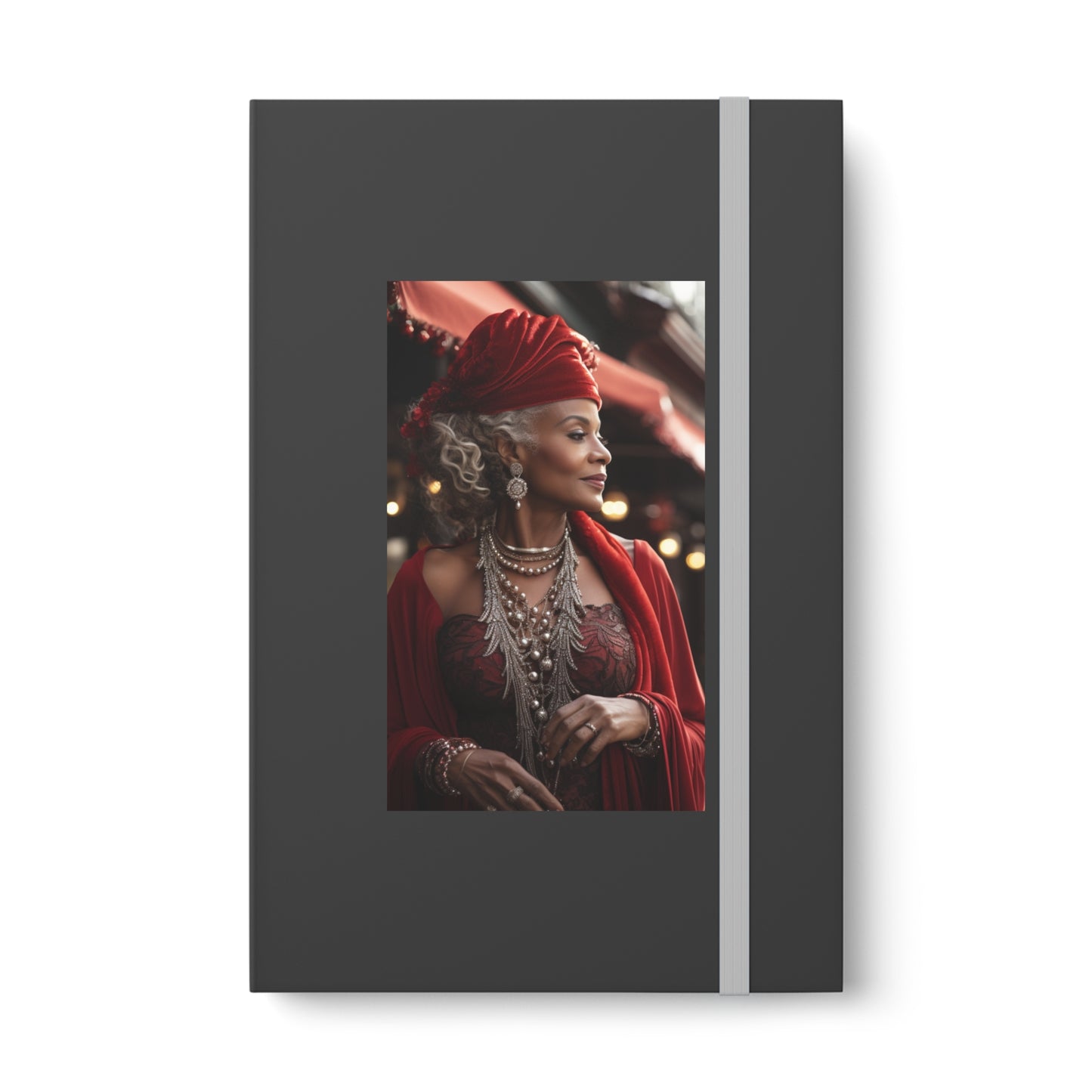 Queen Claus Cover Color Contrast Hardback Journal