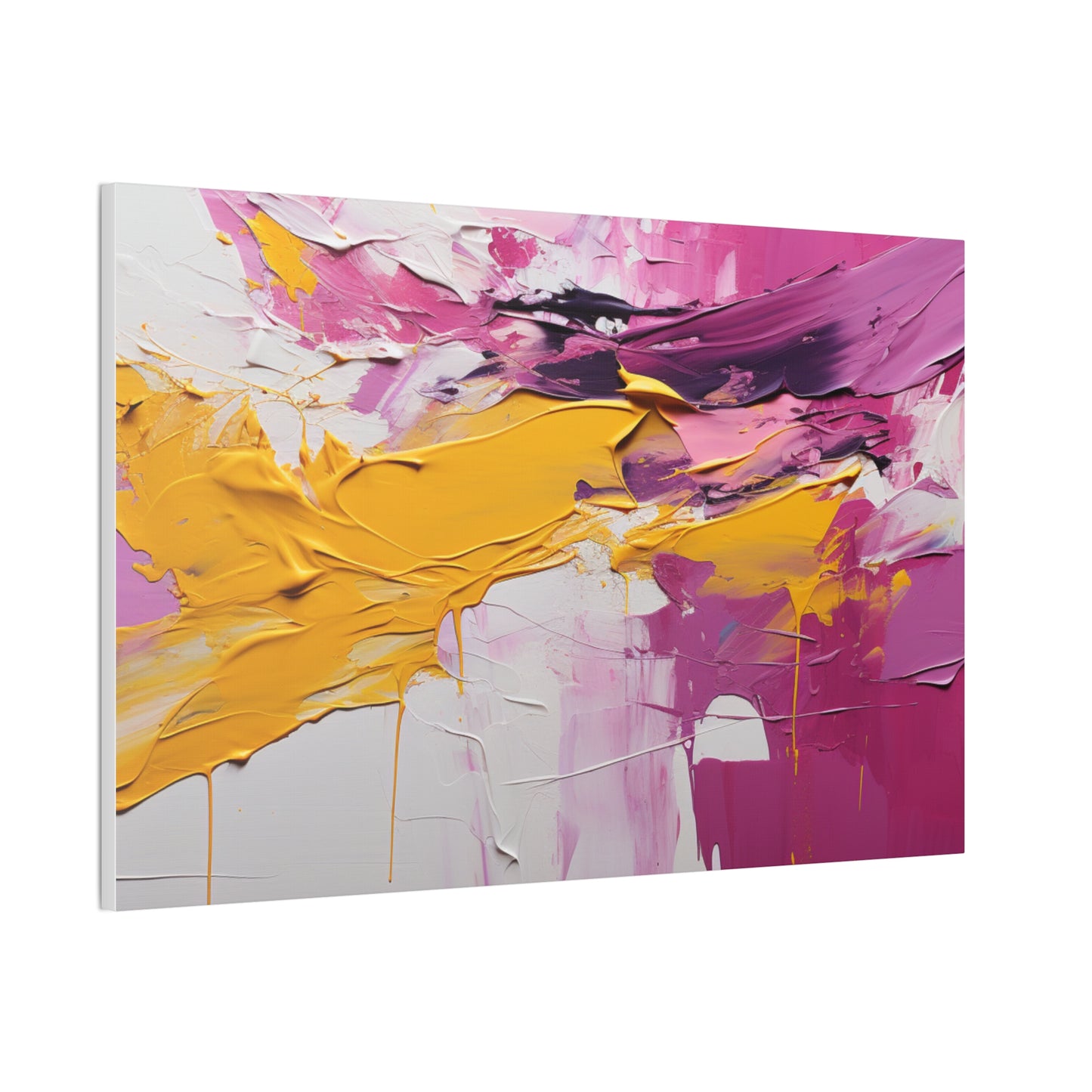 Primary Elegance: A Symphony of Sophistication Canvas Print