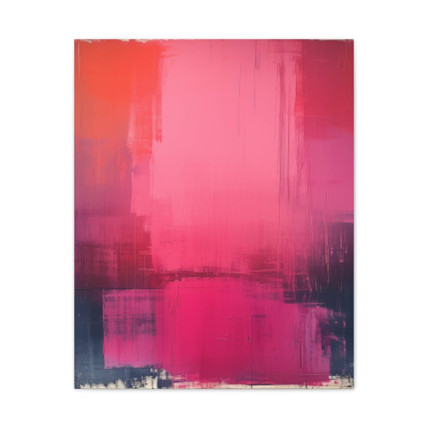 In The Pink: A Symphony of Sophistication Canvas Print