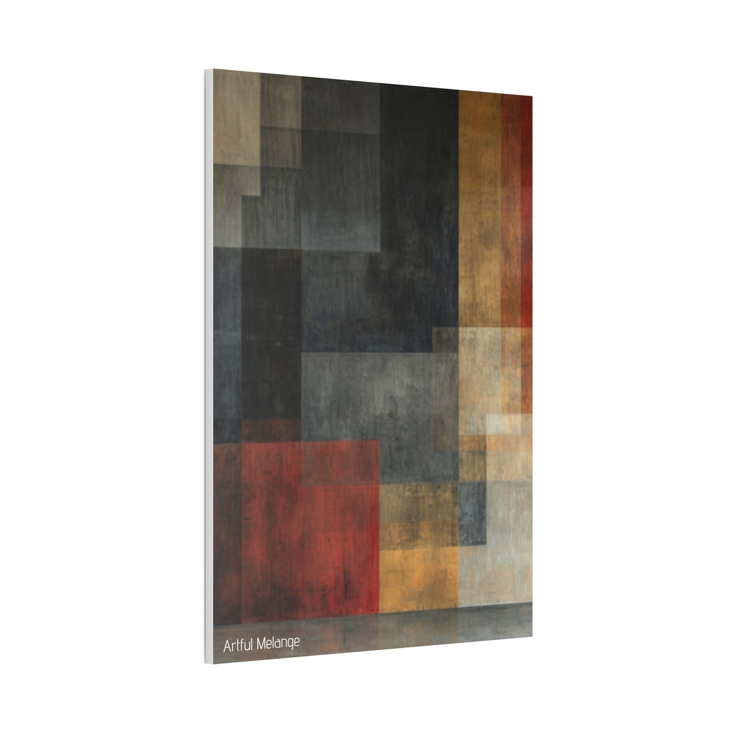 Primary Elegance: A Symphony of Sophistication Canvas Print