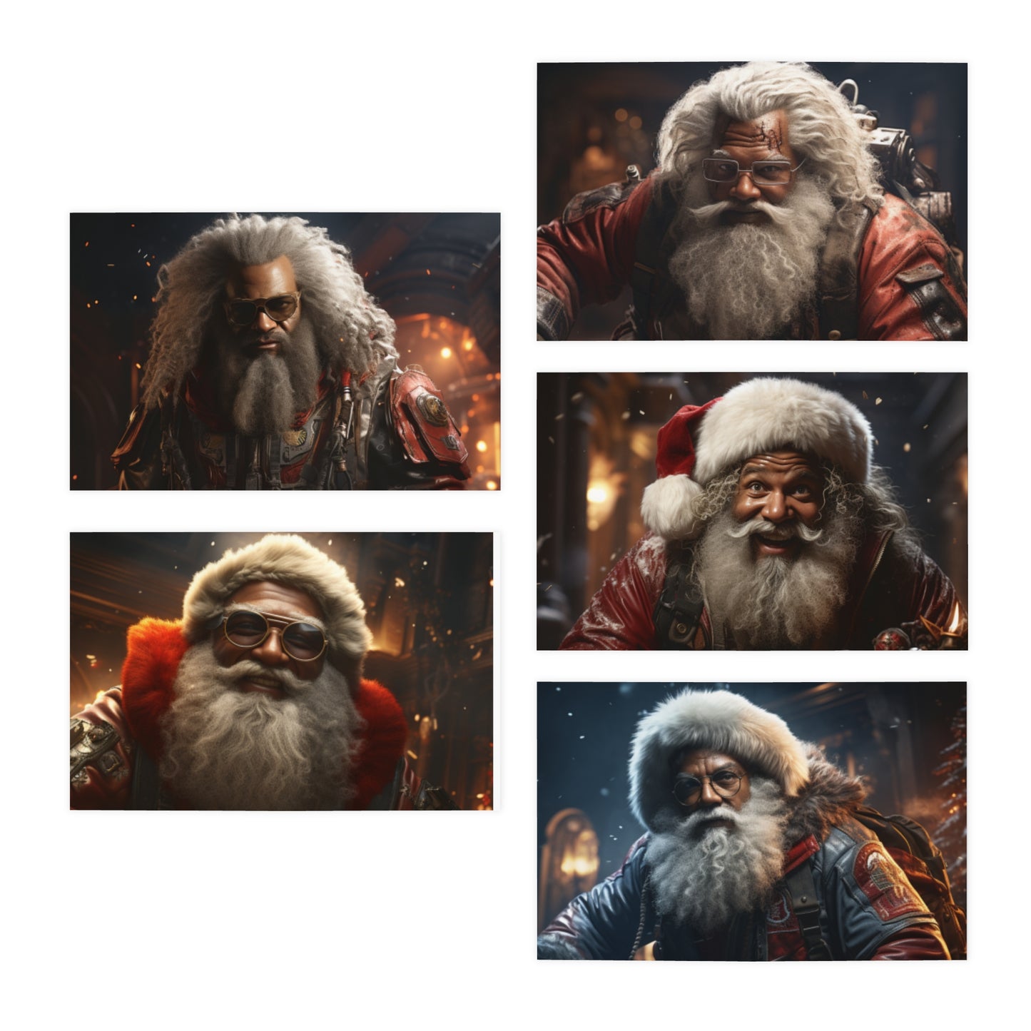 King Claus Chronicles Greeting Cards (5-Pack)