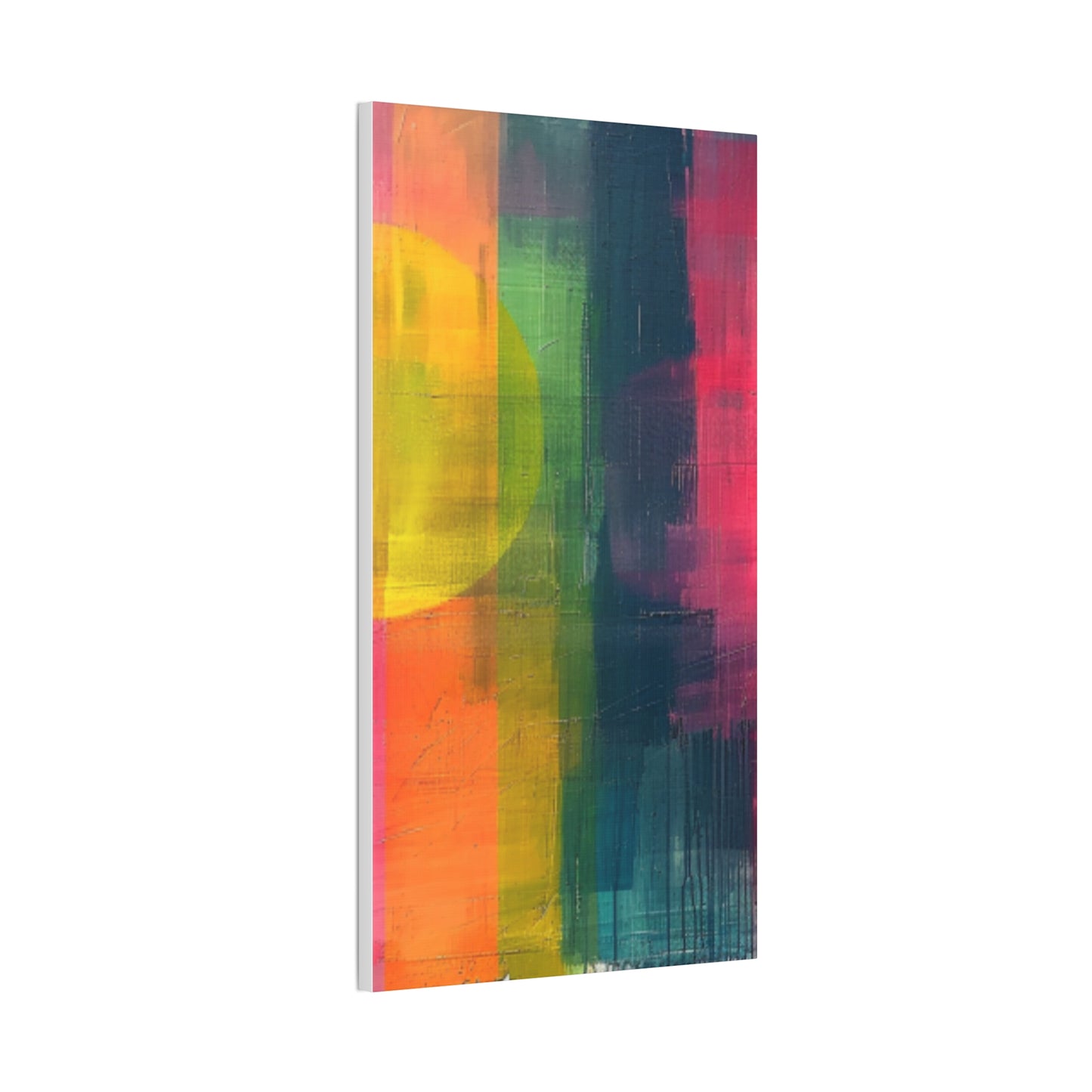 Primary Elegance: A Symphony of Sophistication Canvas Print