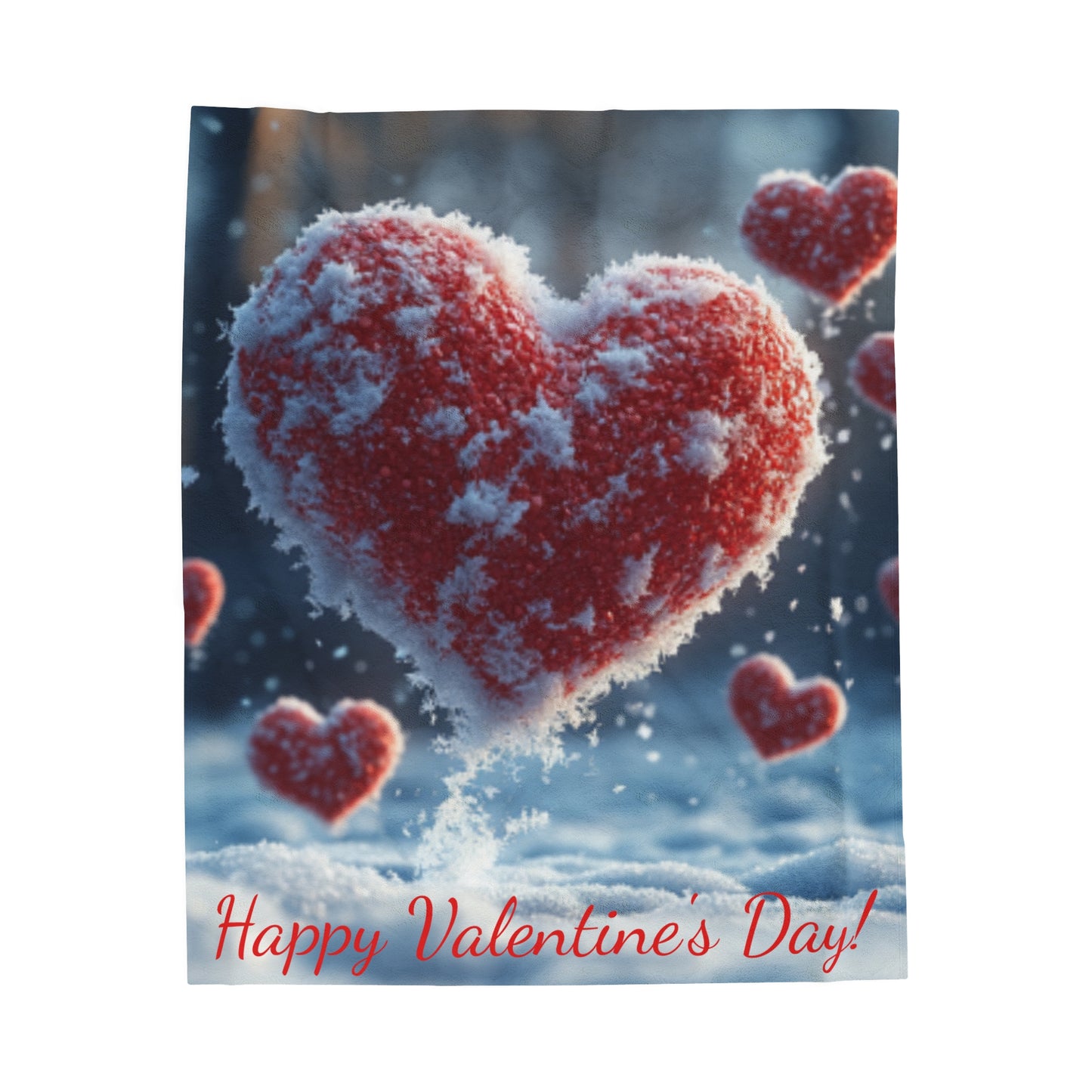 Velveteen Plush Valentine's Day Blanket 10