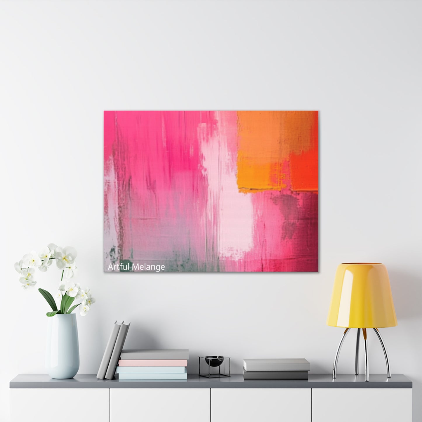 Acrylic Abstract Canvas Print - Richly Textured Artistry