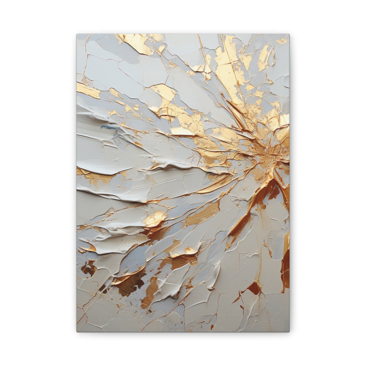 Acrylic Abstract Canvas Print - Richly Textured Artistry