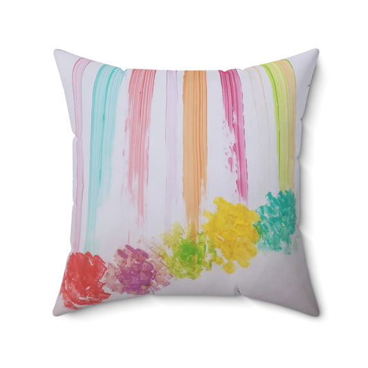 Artistic Abstractions: Abstract Acrylic Art Pillows Collection