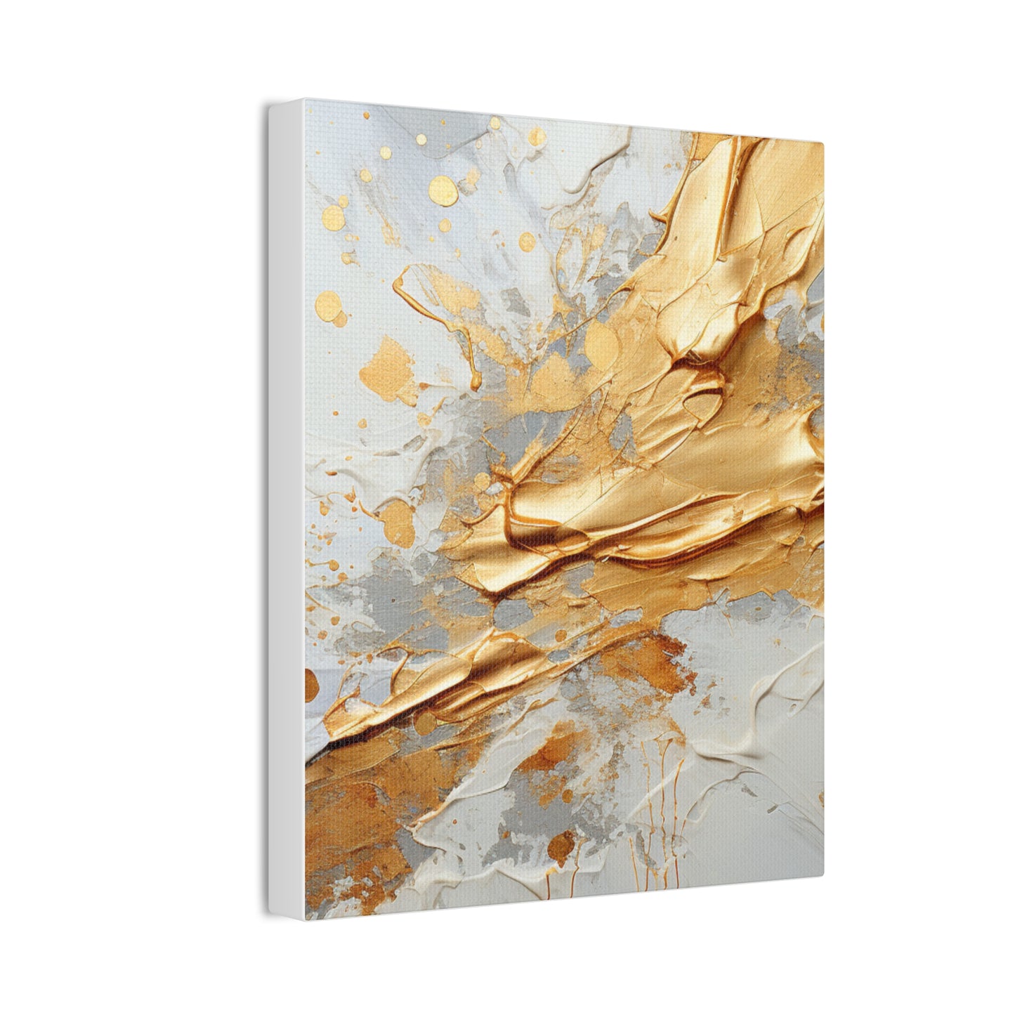 Acrylic Abstract Canvas Print - Richly Textured Artistry