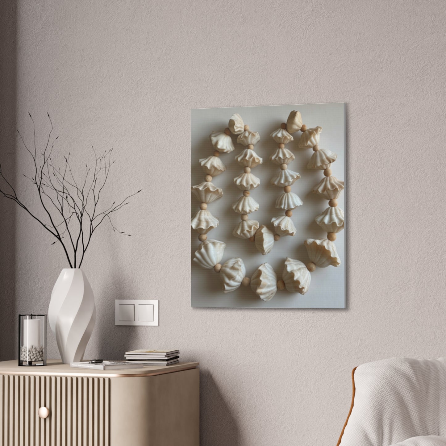 Seashell Serenity Canvas Print