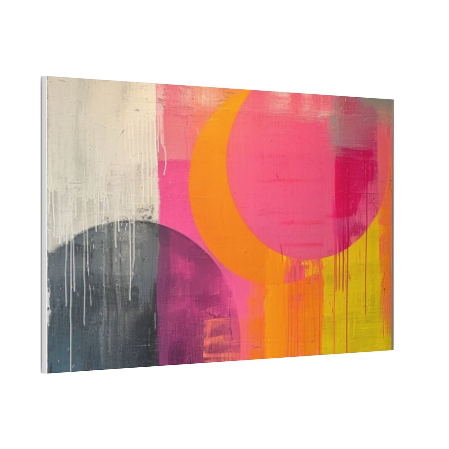 Primary Elegance: A Symphony of Sophistication Canvas Print