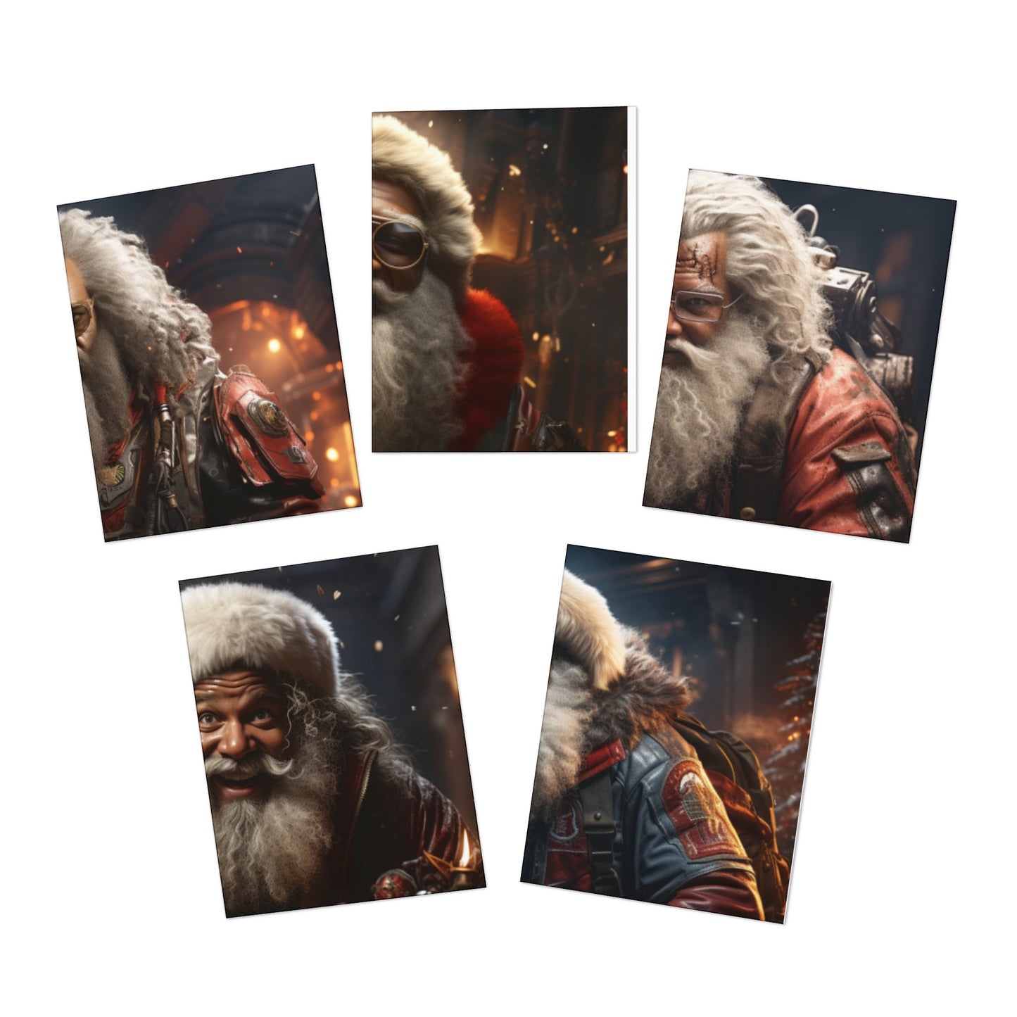 King Claus Chronicles Greeting Cards (5-Pack)