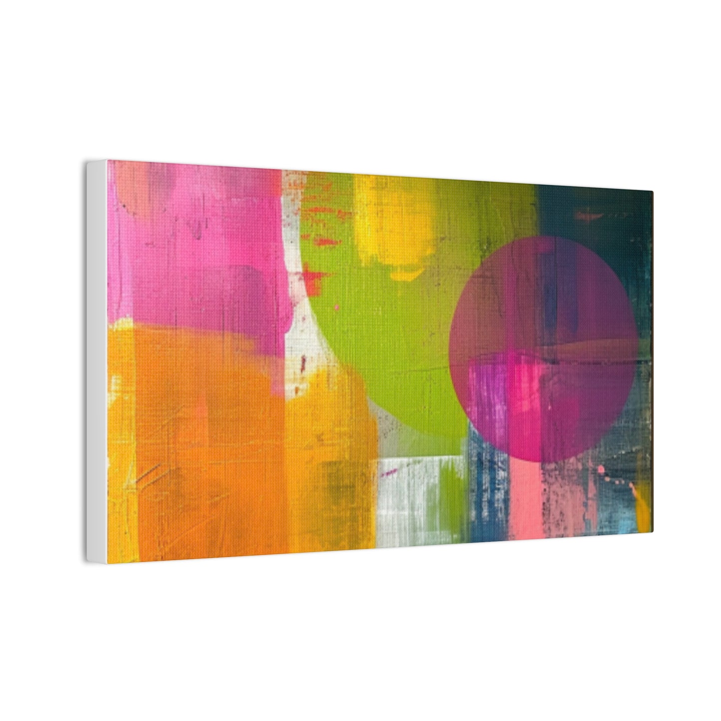 Primary Elegance: A Symphony of Sophistication Canvas Print