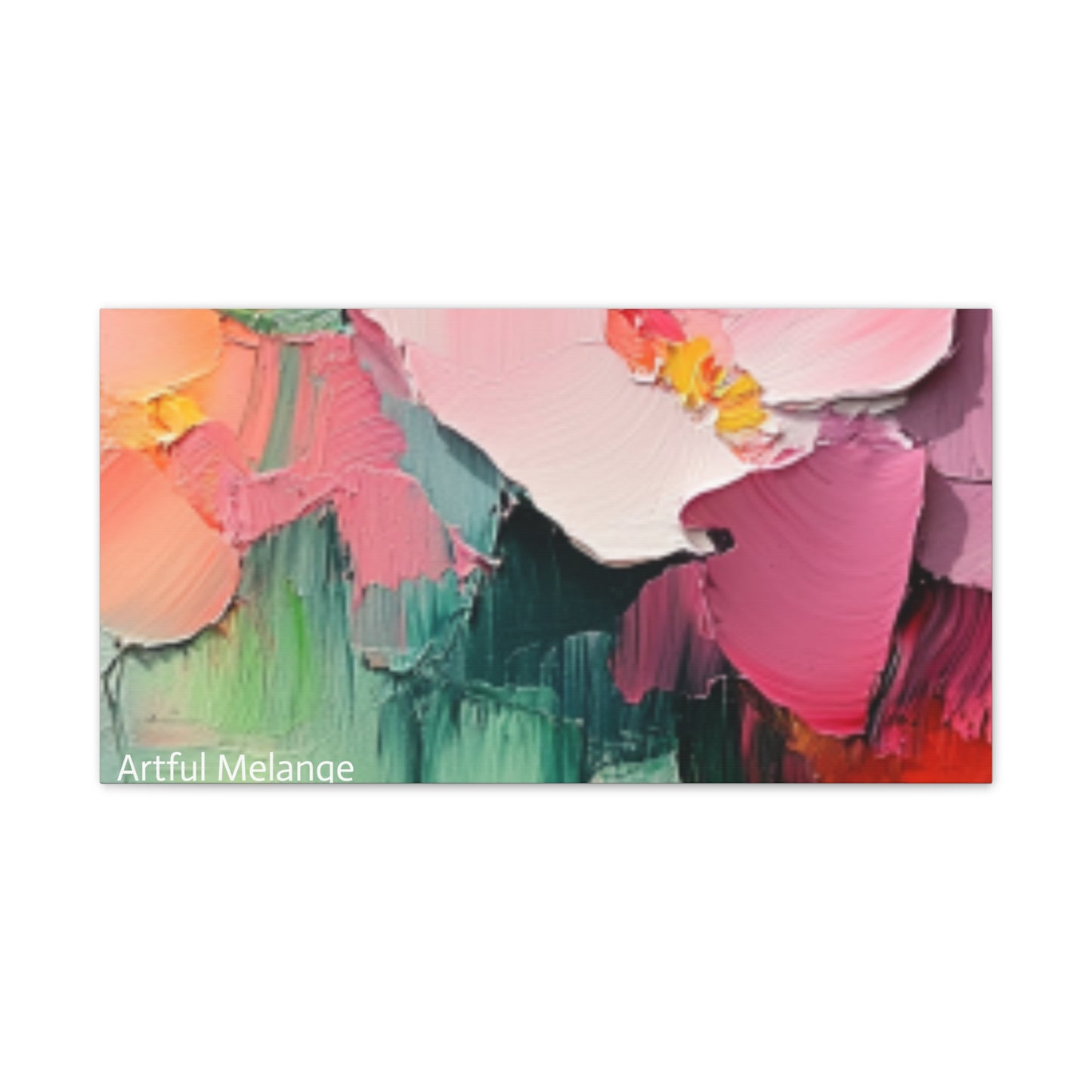 Acrylic Abstract Canvas Print - Richly Textured Artistry