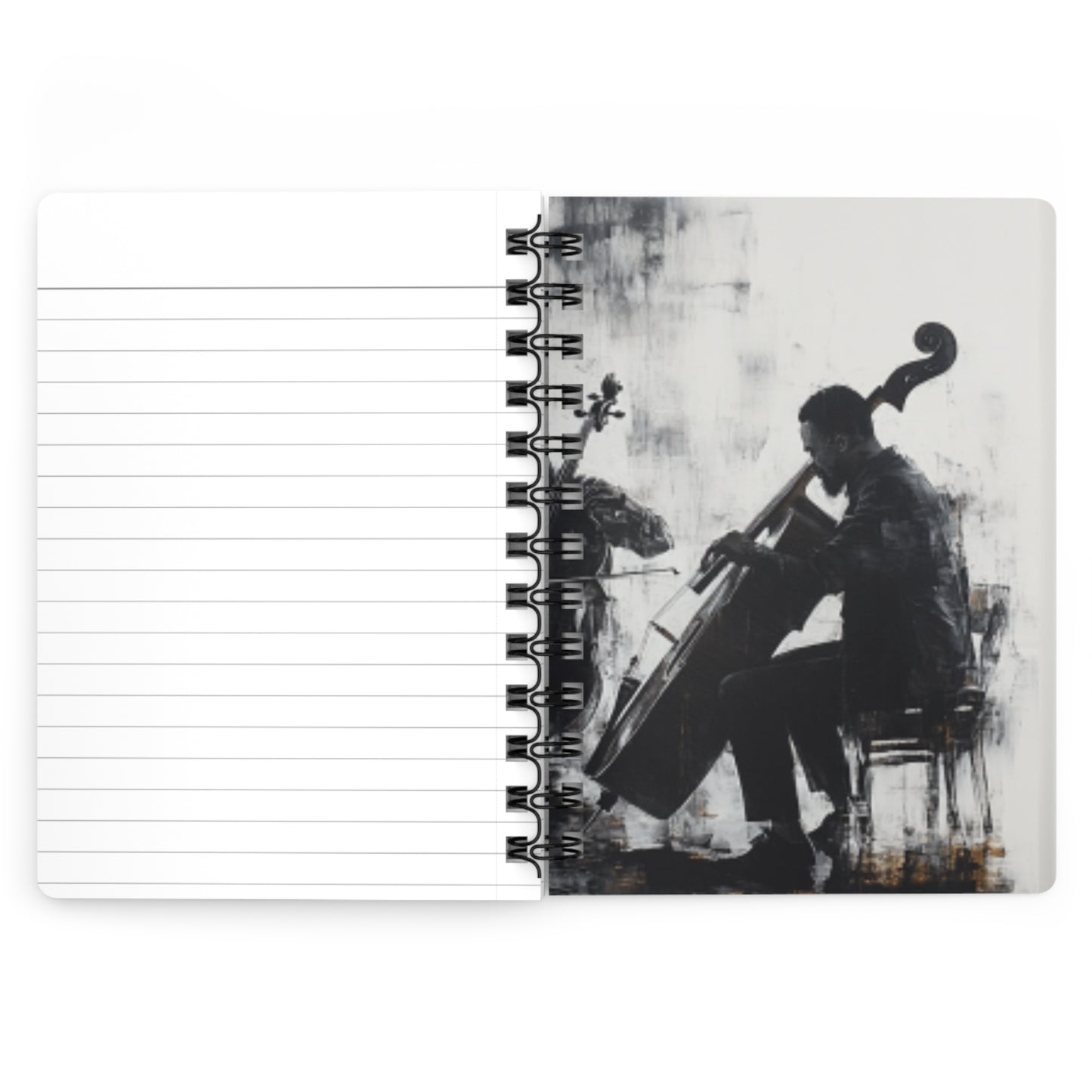 Harmony Heritage Black Brilliance Spiral Bound Journal