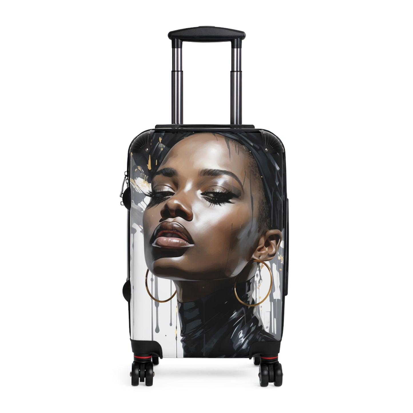 Melanated Jetsetter: Stylish Travel Luggage Pieces