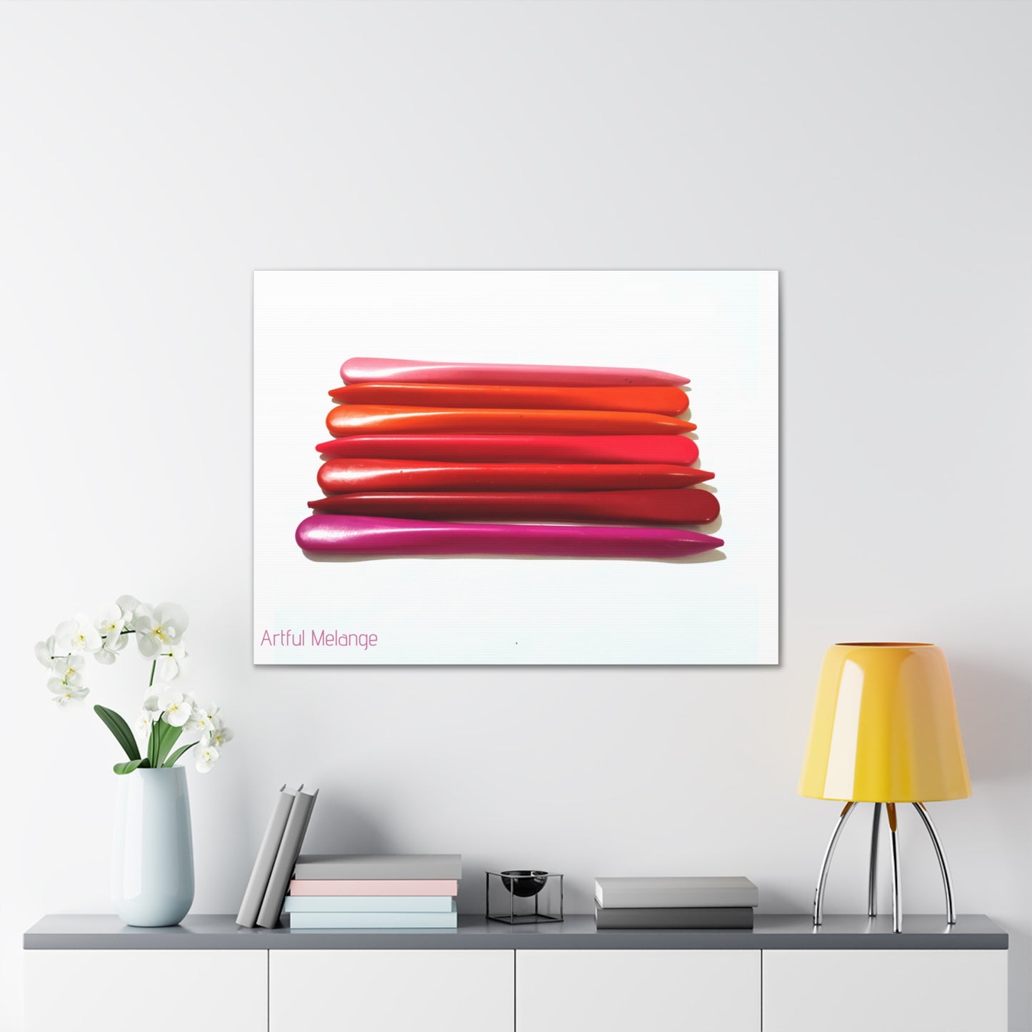 Spectrum Stacks: A Colorful Daydream in Posters and Canvas Prints