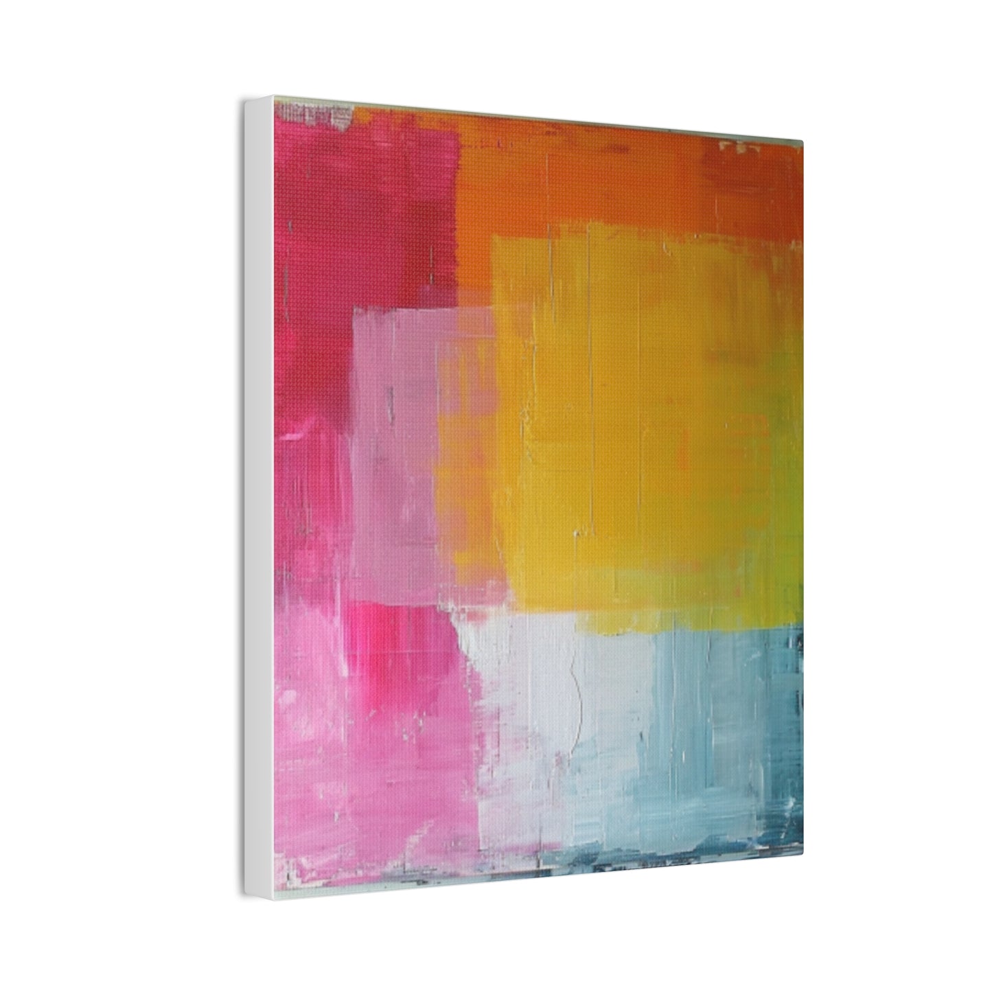 Primary Elegance: A Symphony of Sophistication Canvas Print