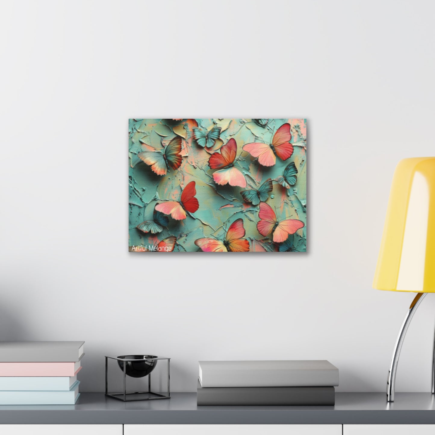 Fluttering Dreams: Butterfly Canvas Print Collection