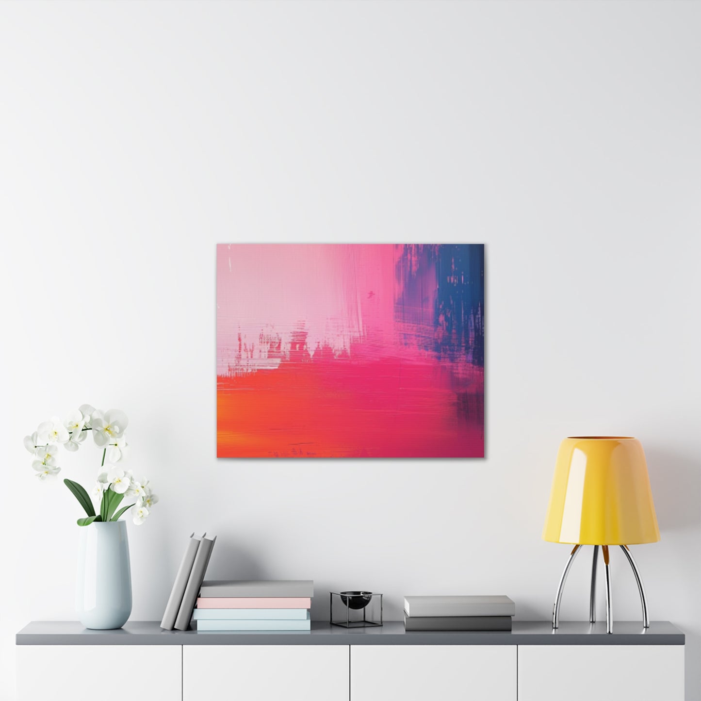 In The Pink: A Symphony of Sophistication Canvas Print