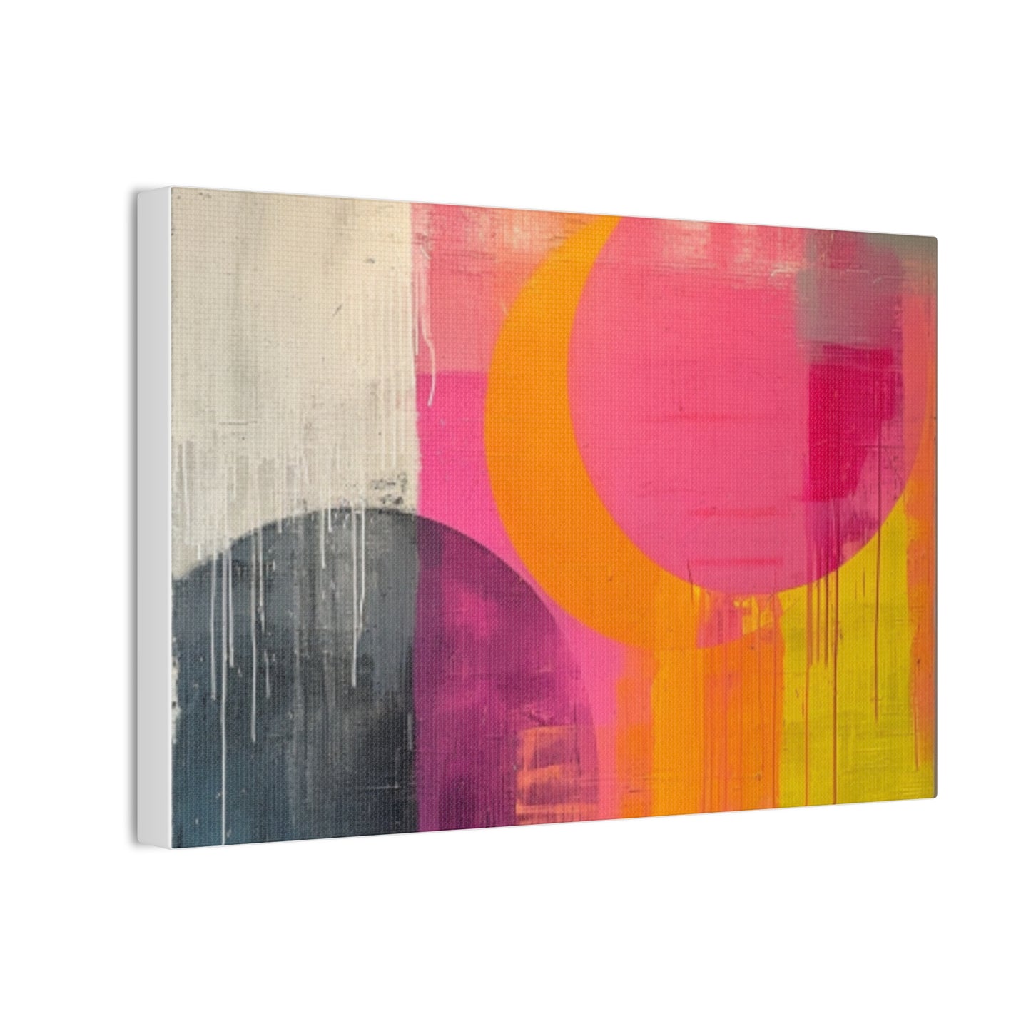 Primary Elegance: A Symphony of Sophistication Canvas Print