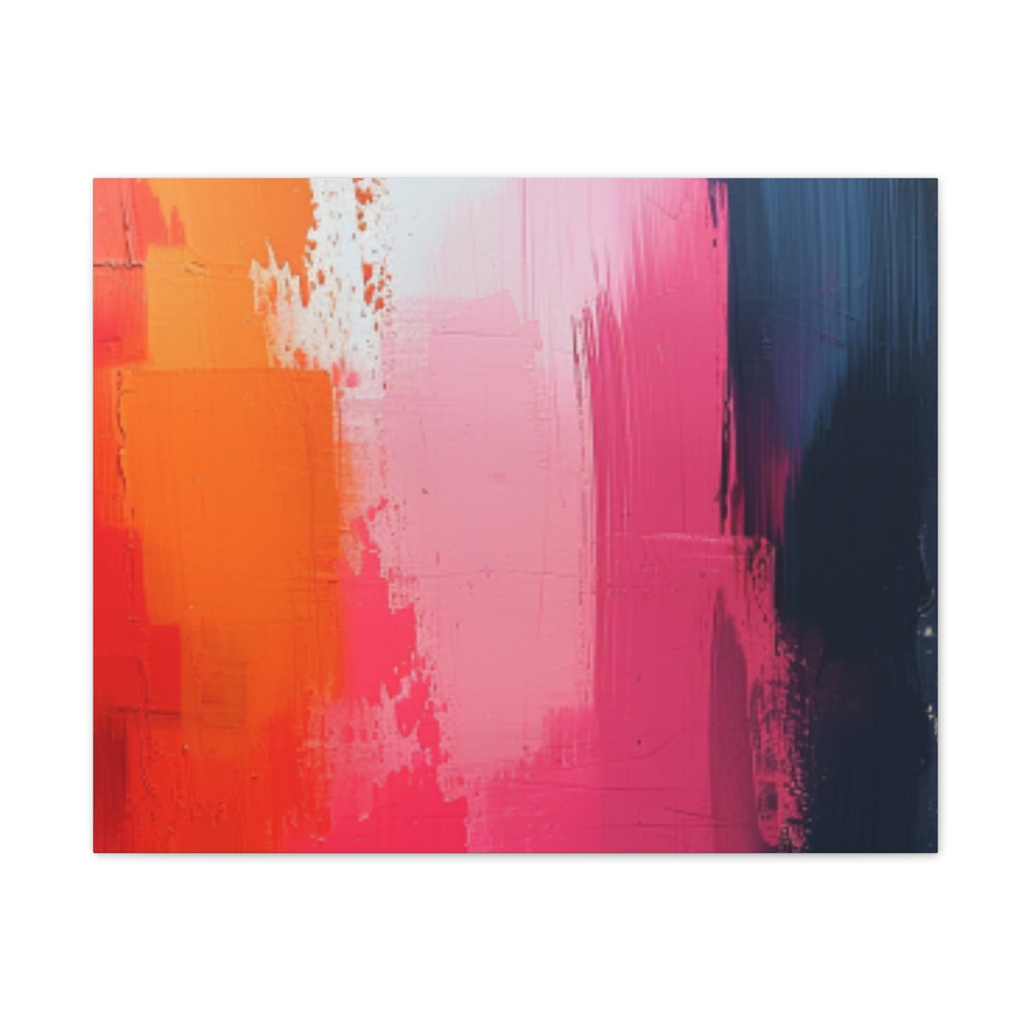 In The Pink: A Symphony of Sophistication Canvas Print