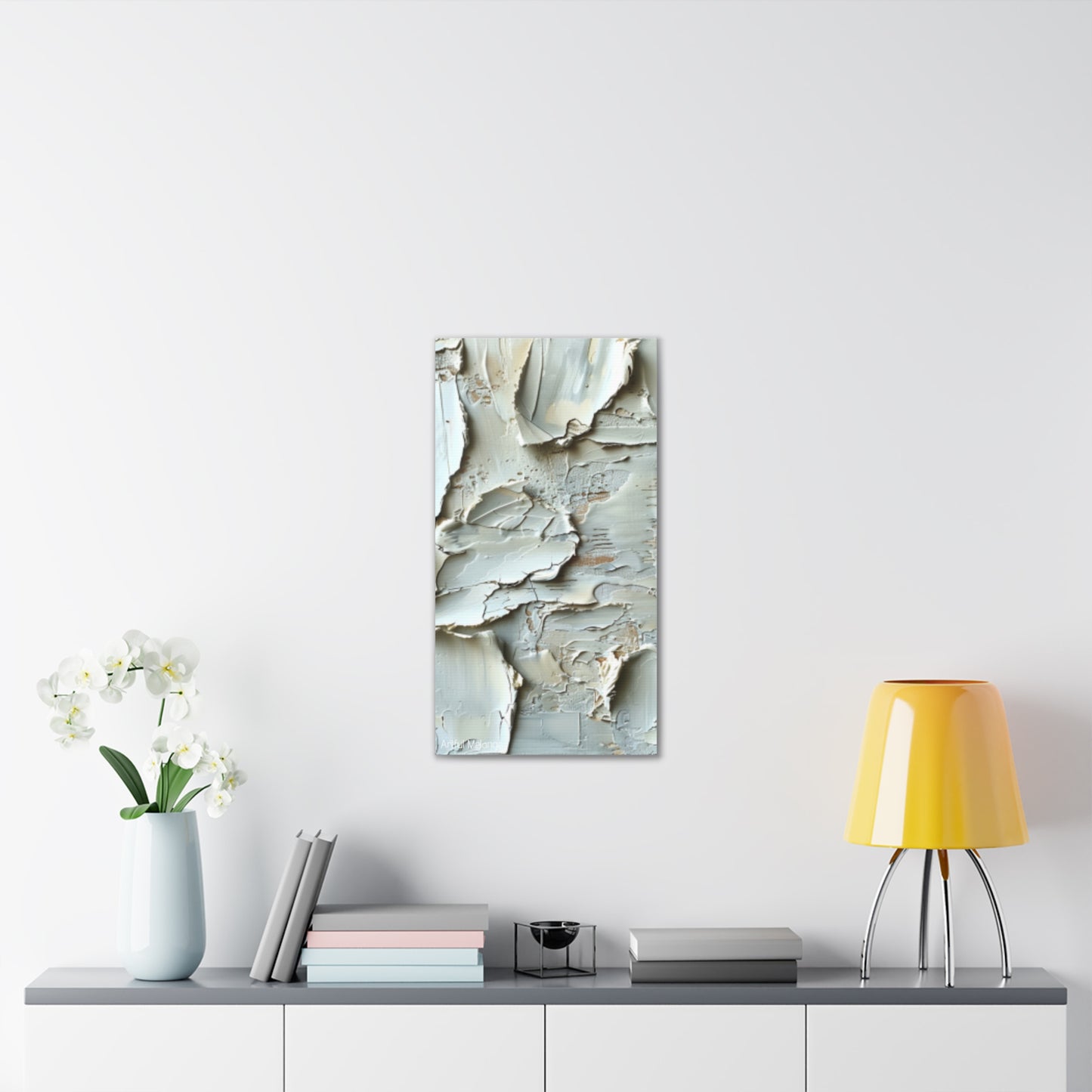 Primary Elegance: A Symphony of Sophistication Canvas Print