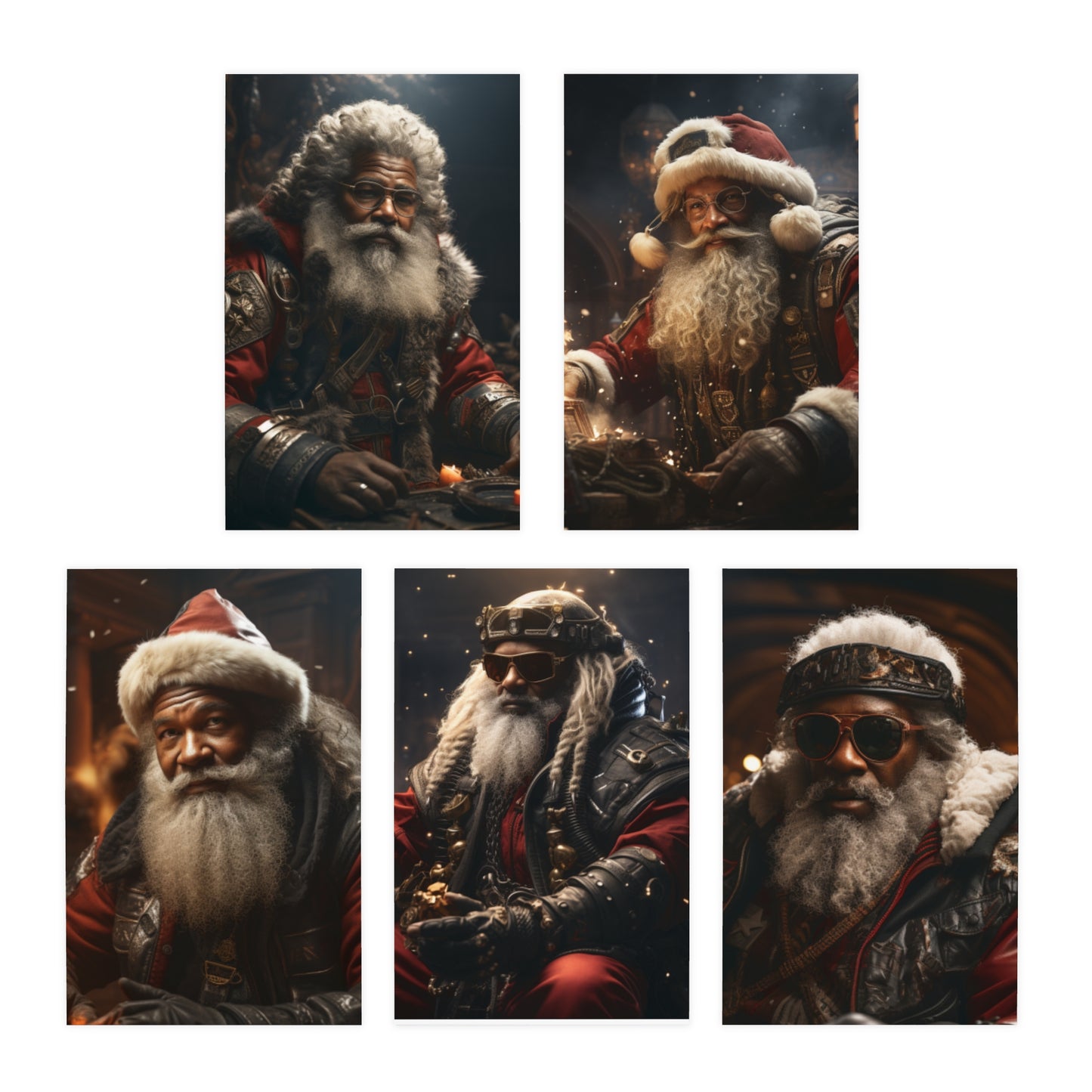 King Claus Chronicles Greeting Cards (5-Pack)