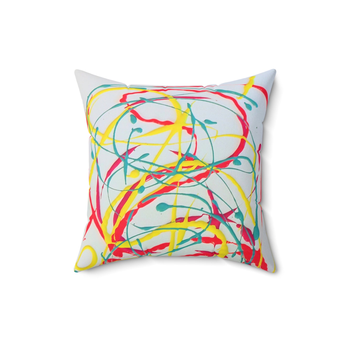 Artistic Abstractions: Abstract Acrylic Art Pillows Collection