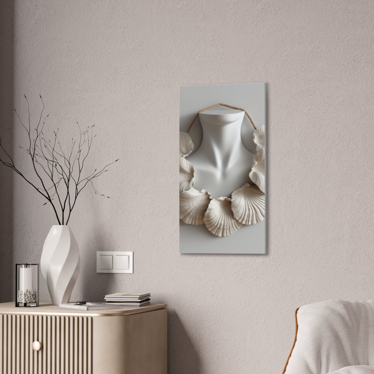 Seashell Serenity Canvas Print