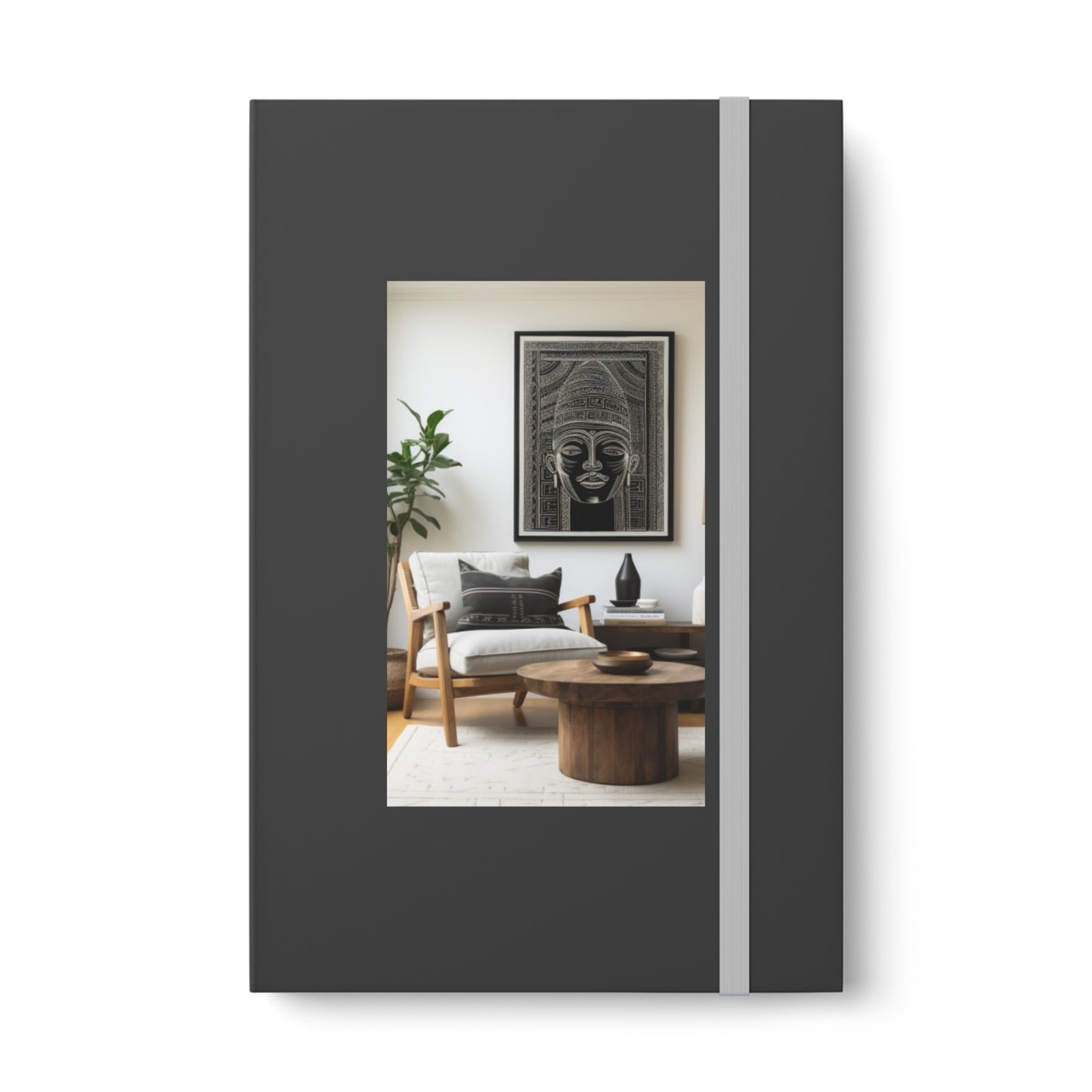 Living Space Design Cover Color Contrast Hardback Journal