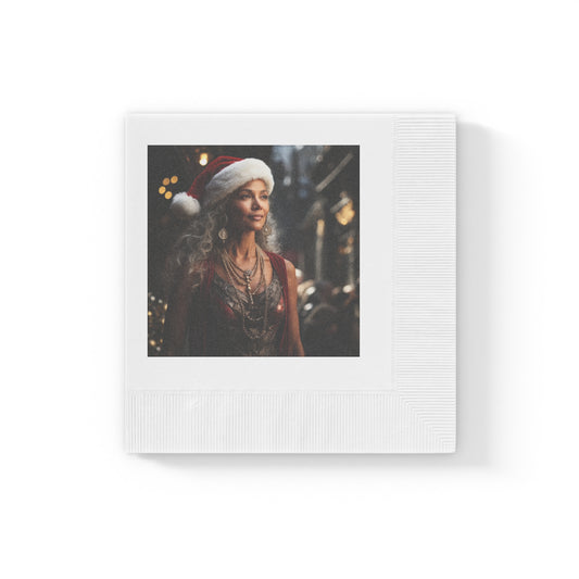 Regal Queen Claus Napkin Set 4