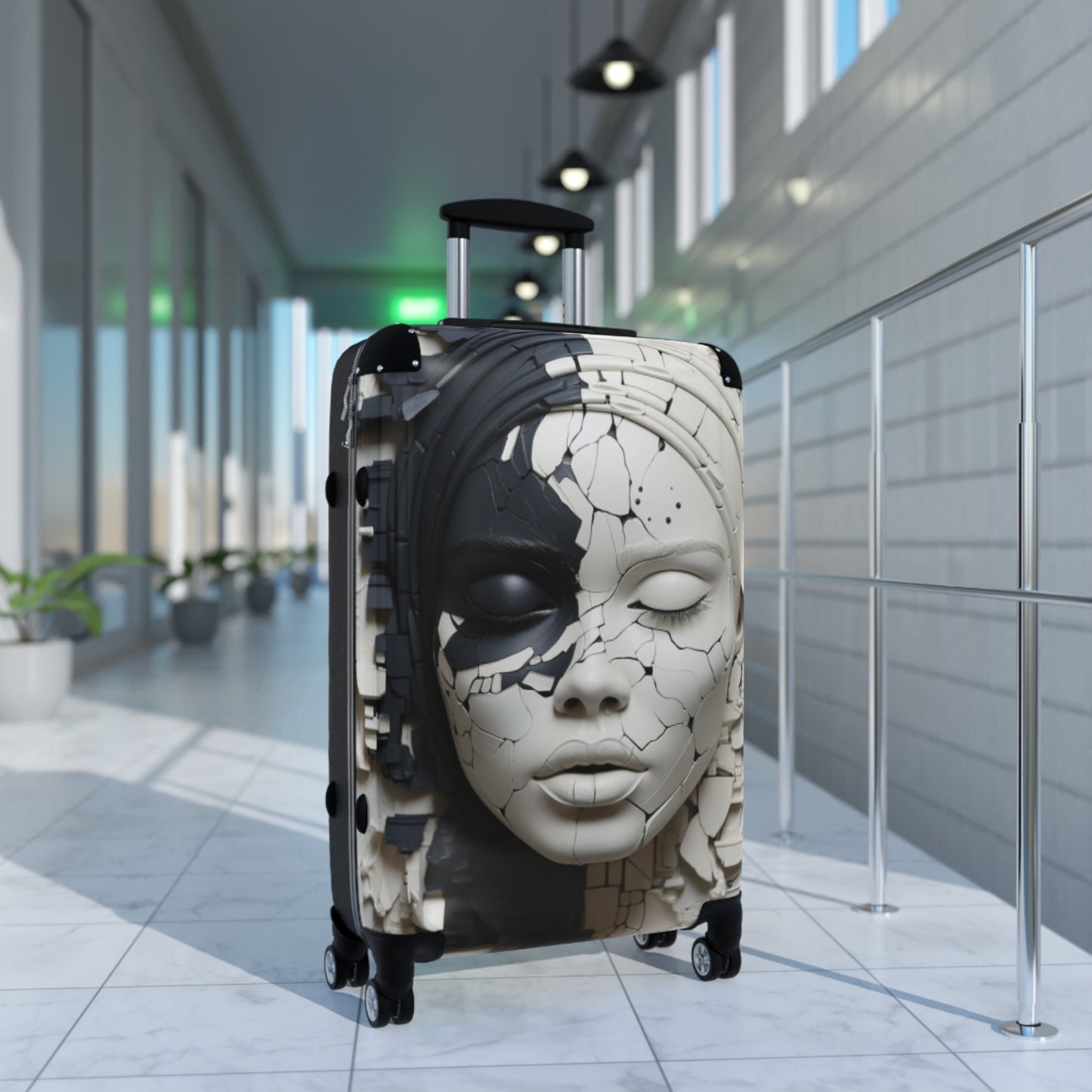 Melanated Jetsetter: Stylish Travel Luggage Pieces