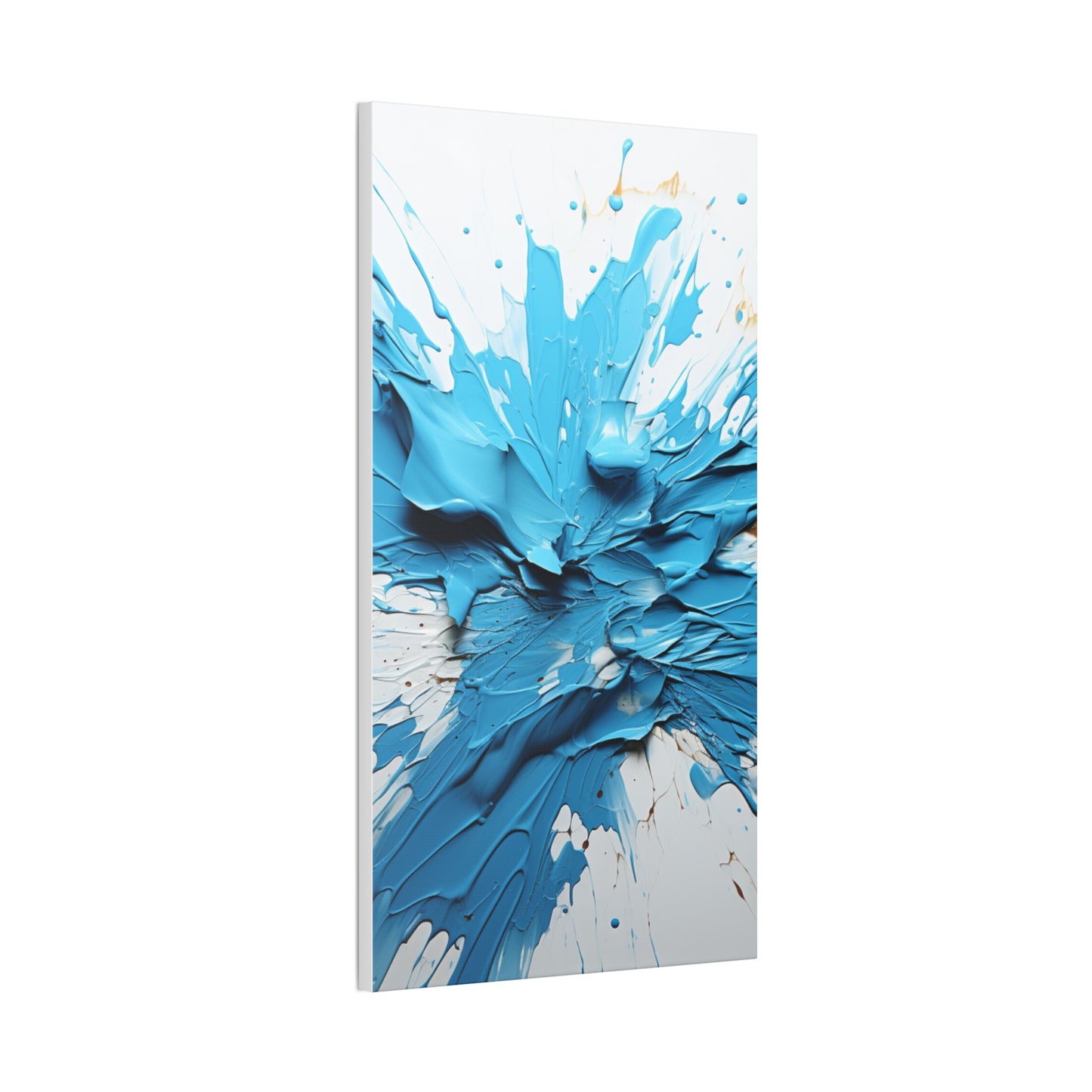 Acrylic Abstract Canvas Print - Richly Textured Artistry