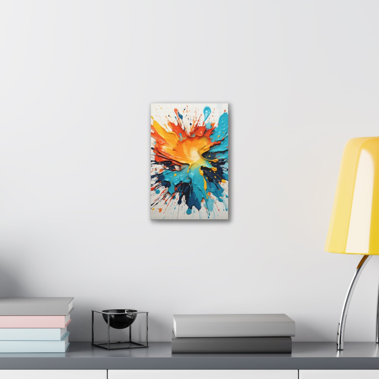 Primary Elegance: A Symphony of Sophistication Canvas Print