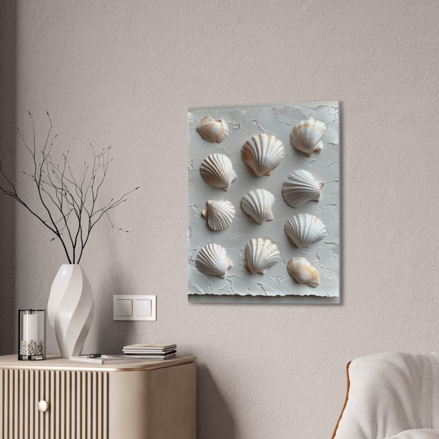 Seashell Serenity Canvas Print