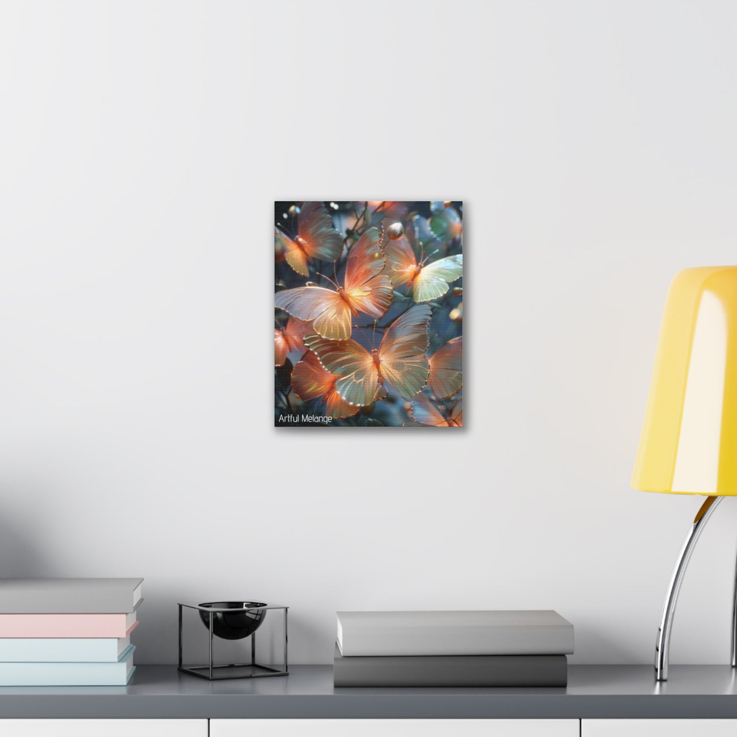 Fluttering Dreams: Butterfly Canvas Print Collection