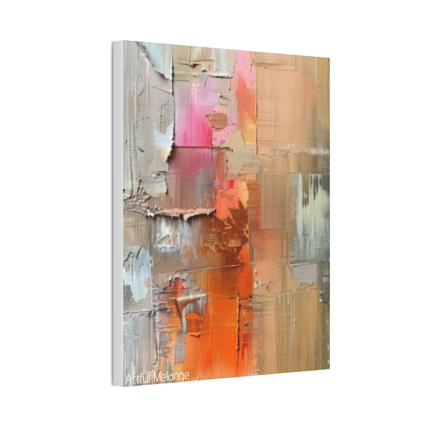 Primary Elegance: A Symphony of Sophistication Canvas Print