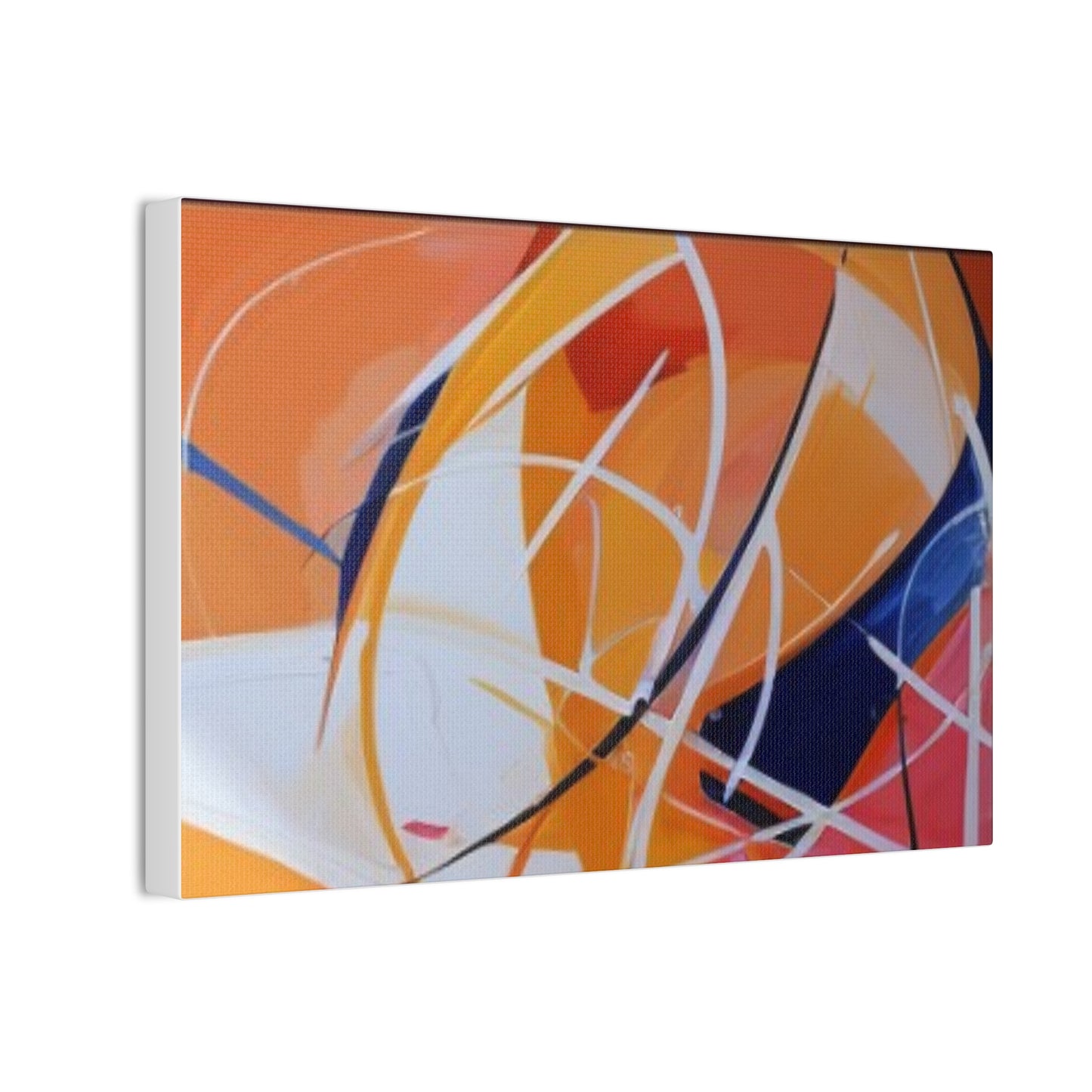 Primary Elegance: A Symphony of Sophistication Canvas Print