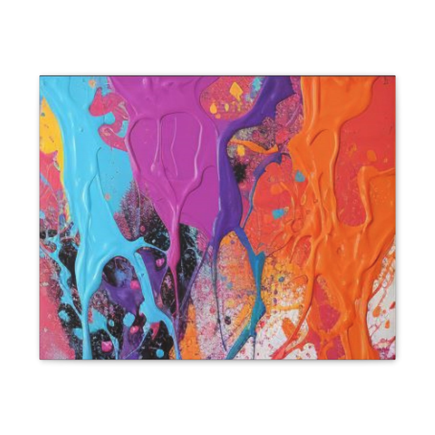 Primary Elegance: A Symphony of Sophistication Canvas Print