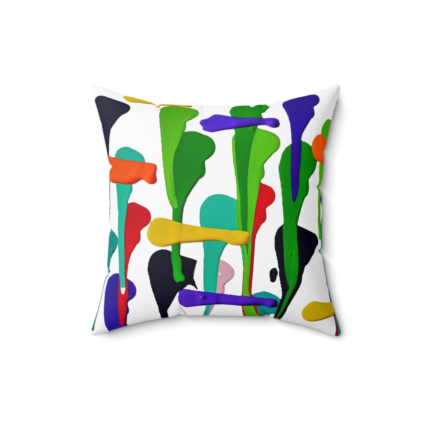 Artistic Abstractions: Abstract Acrylic Art Pillows Collection